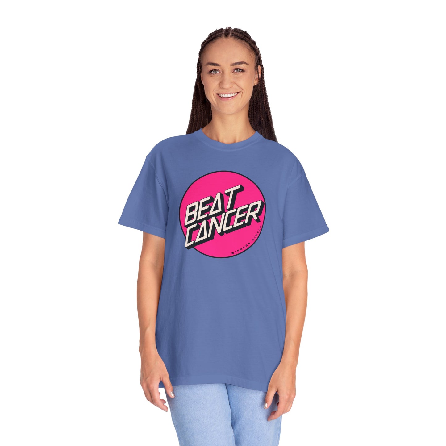 Beat Cancer Pink Logo - T-Shirt