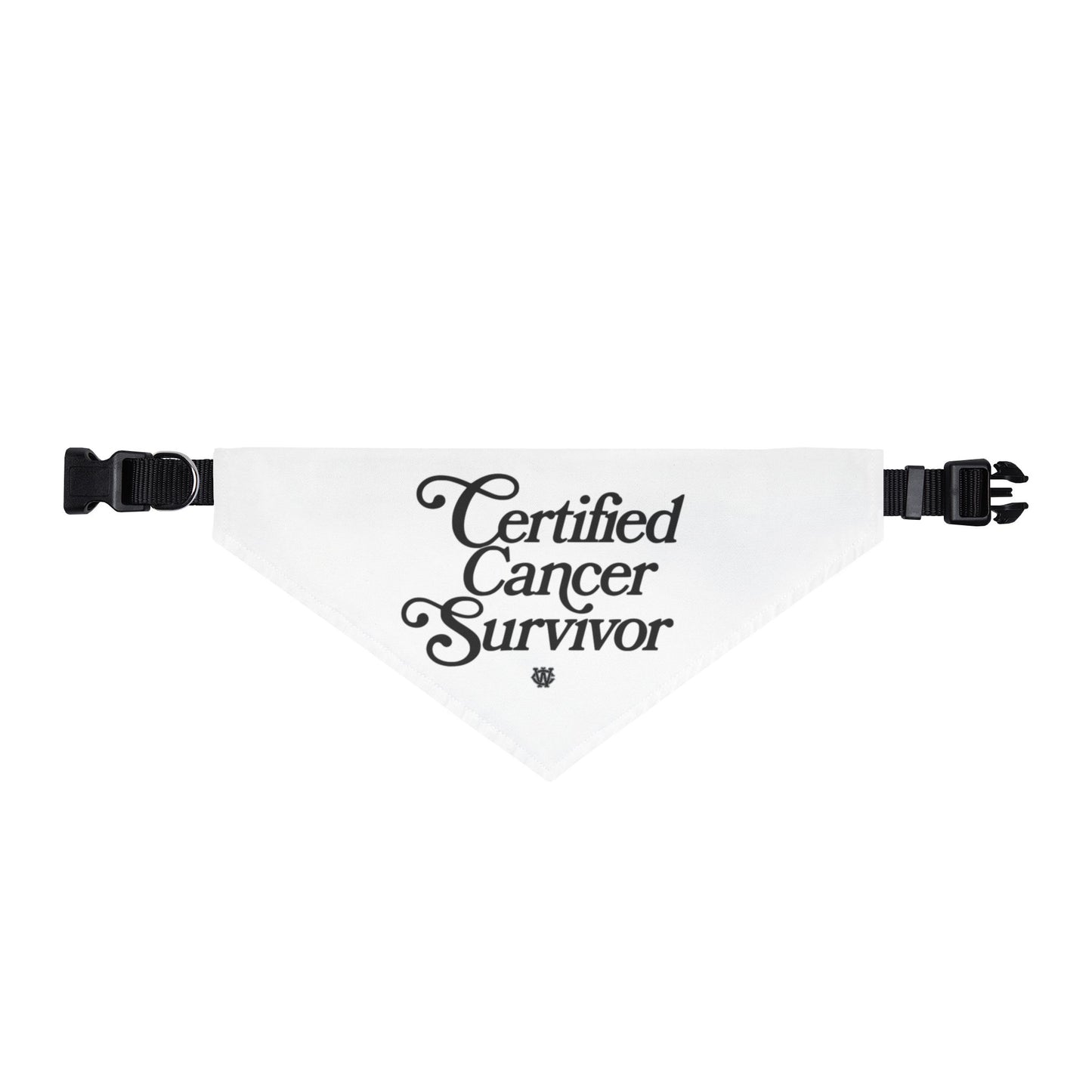 Certified Survivor - Clip-on Pet Bandana