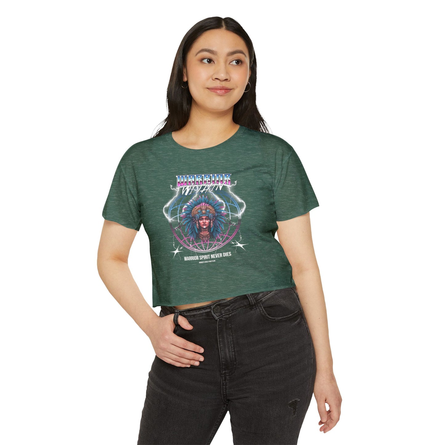 Warrior Within Crop Top