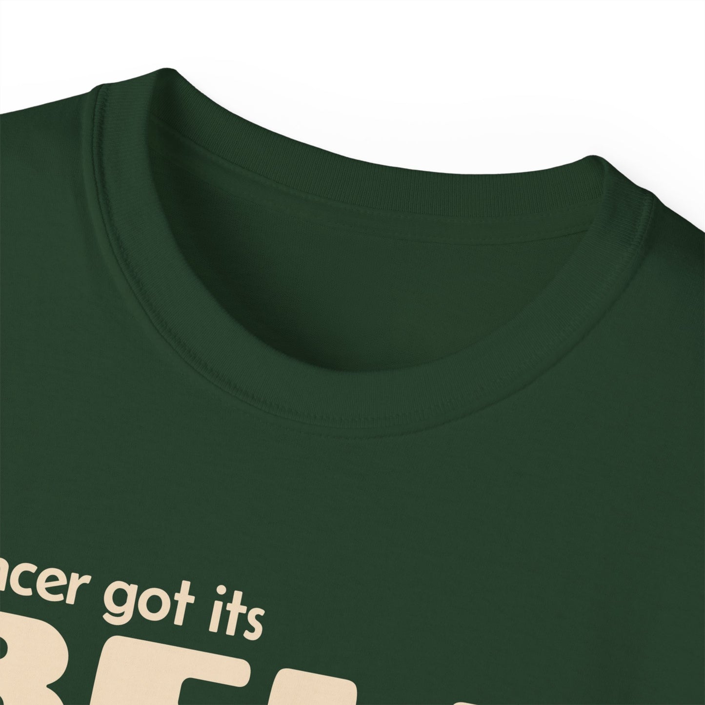 Cancer Got It's Bell Rung Unisex Cotton Shirt