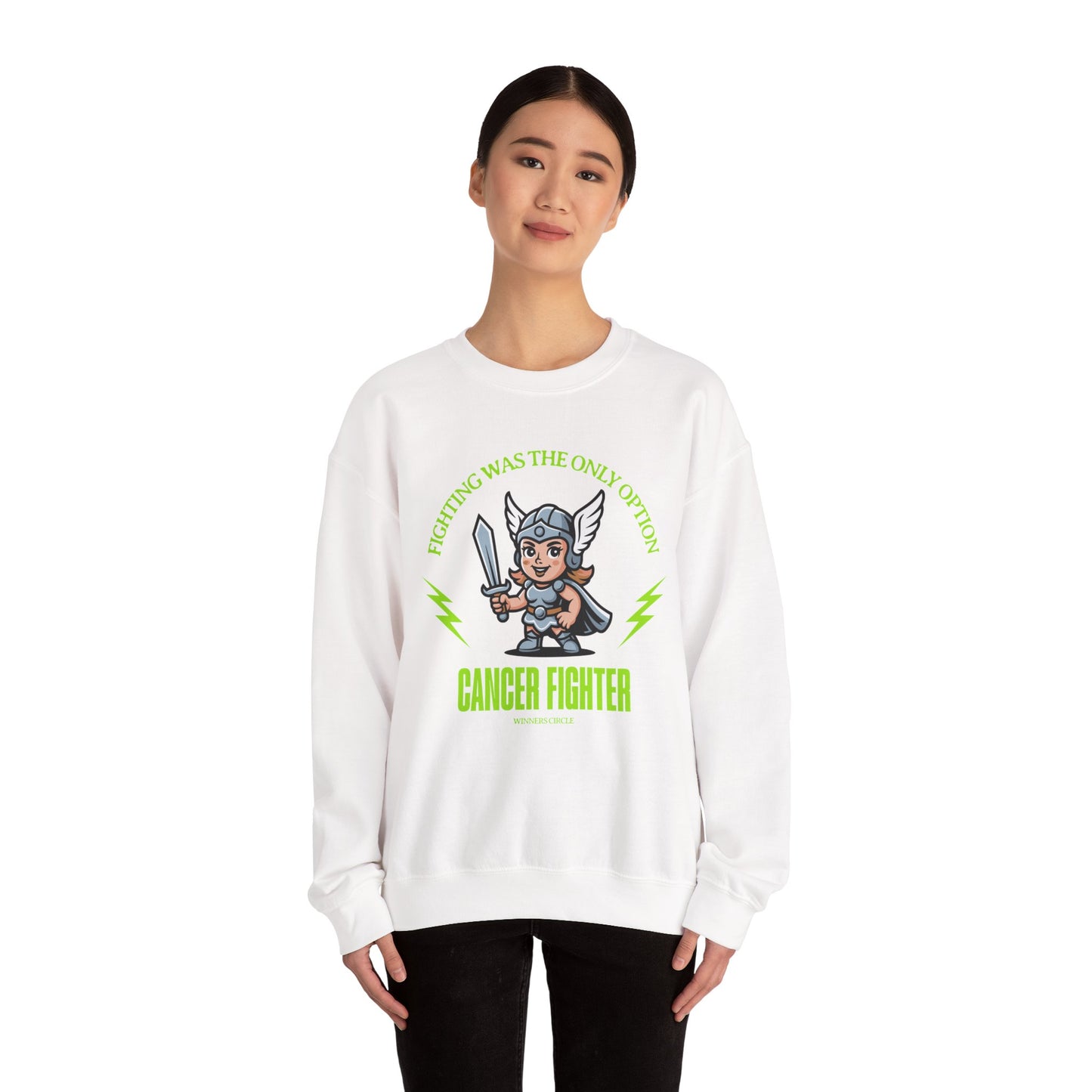 Cancer Fighter - Valkyrie NHL Green Sweatshirt
