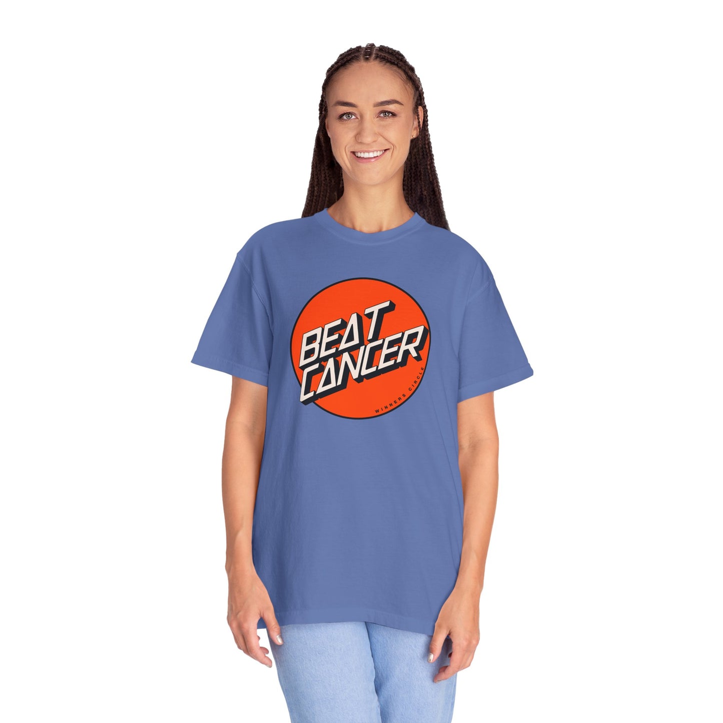 Beat Cancer Orange Logo - T-Shirt