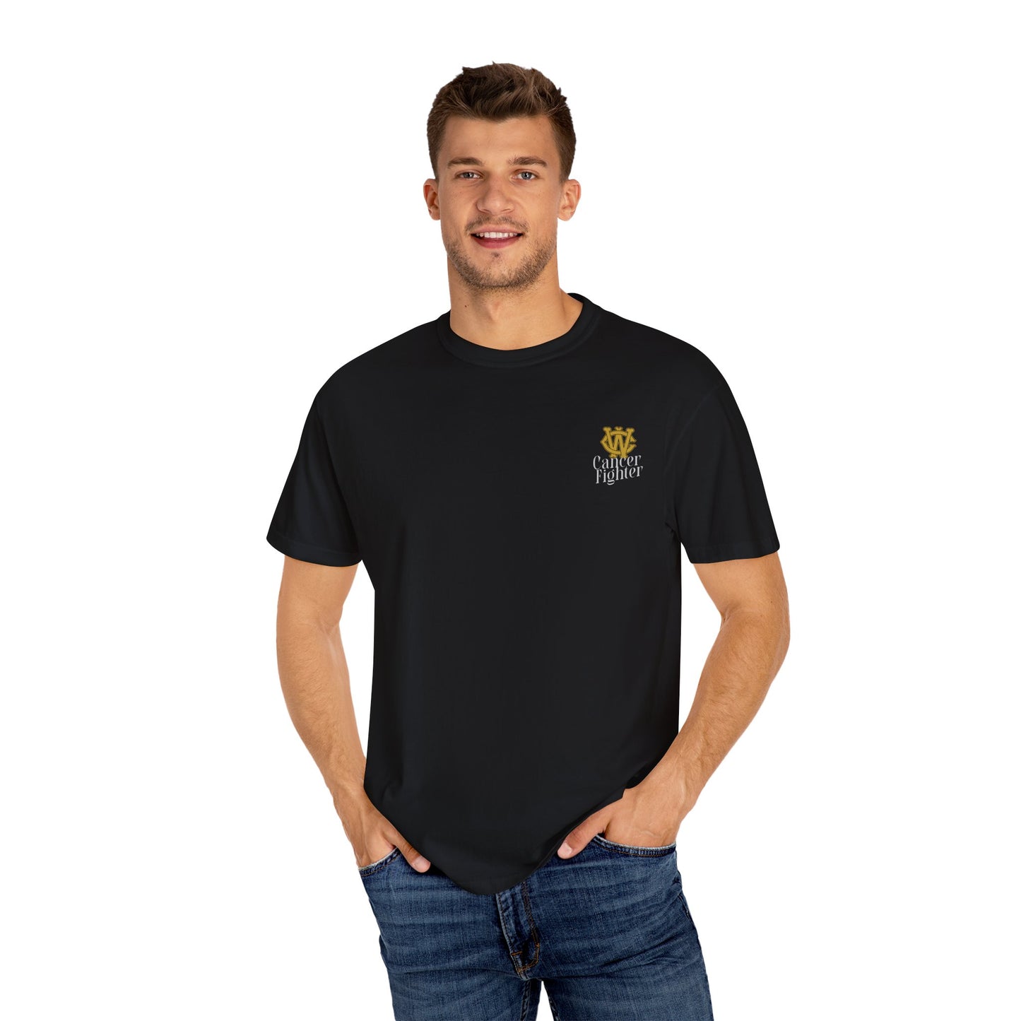 Defend Us In Battle Unisex Garment-Dyed T-shirt