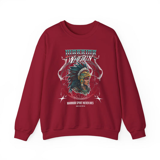 Warrior Within Aztec (Female) - Crewneck Sweatshirt