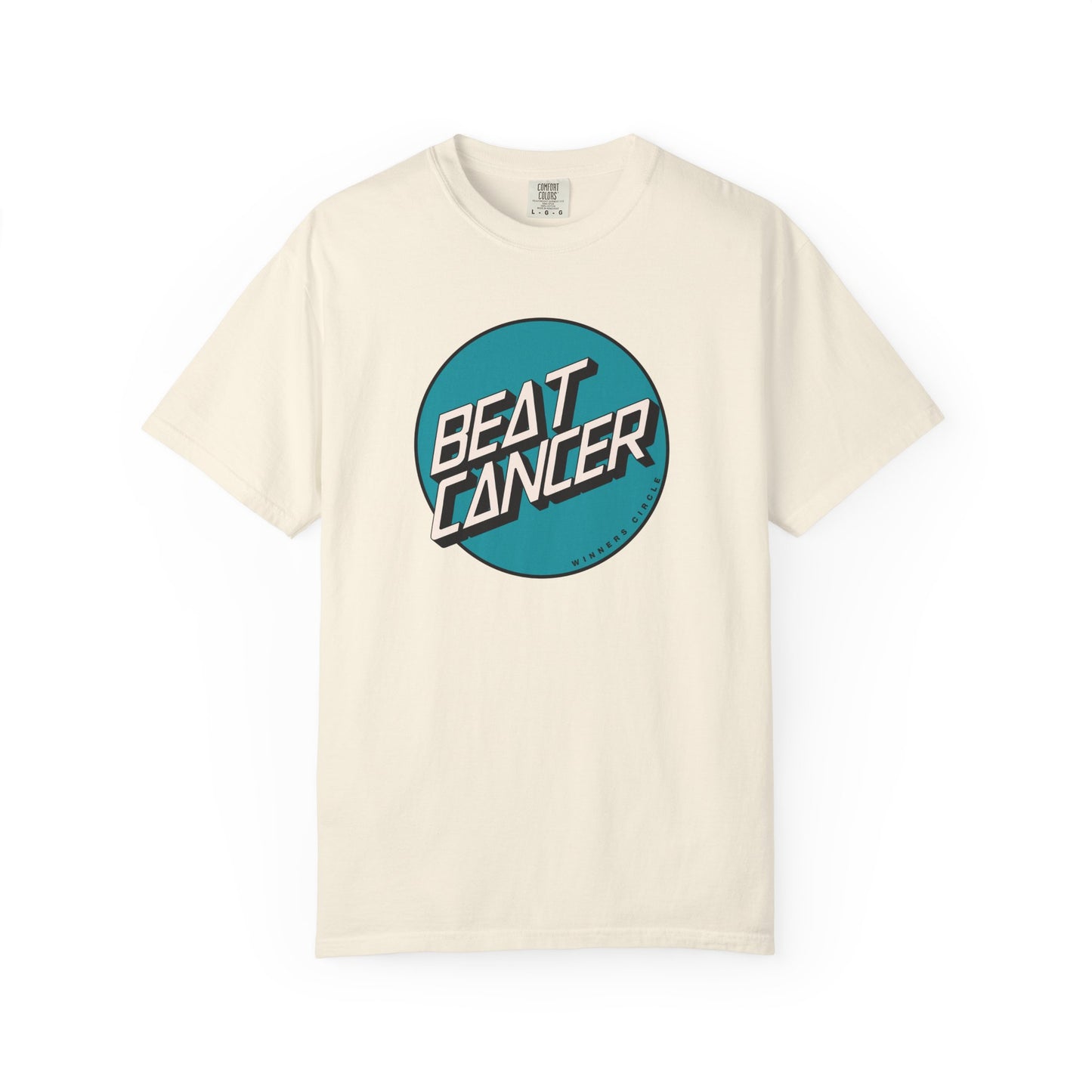 Beat Cancer Teal Logo - T-Shirt