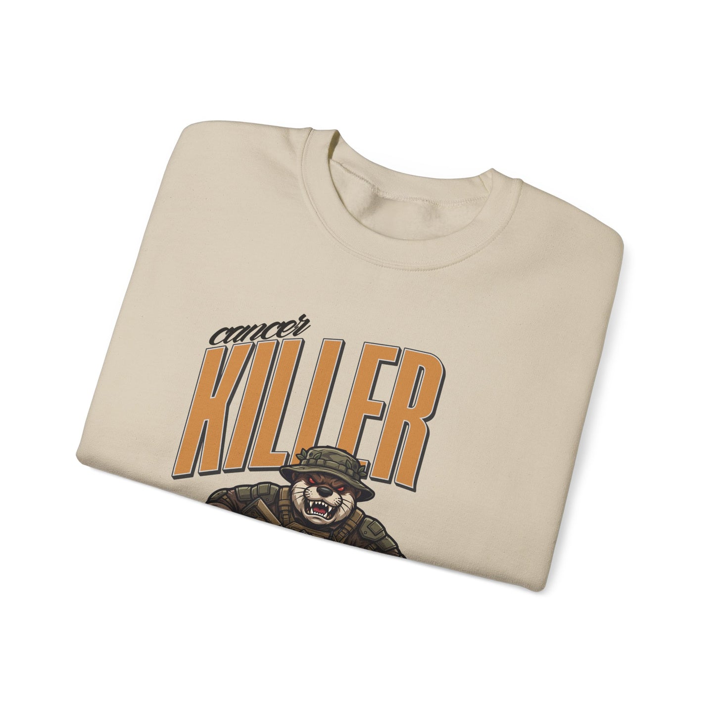 Cancer Killer Otter - Crewneck Sweatshirt
