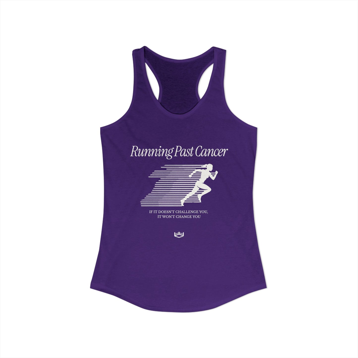 Running Past Cancer - Women's Racerback Tank