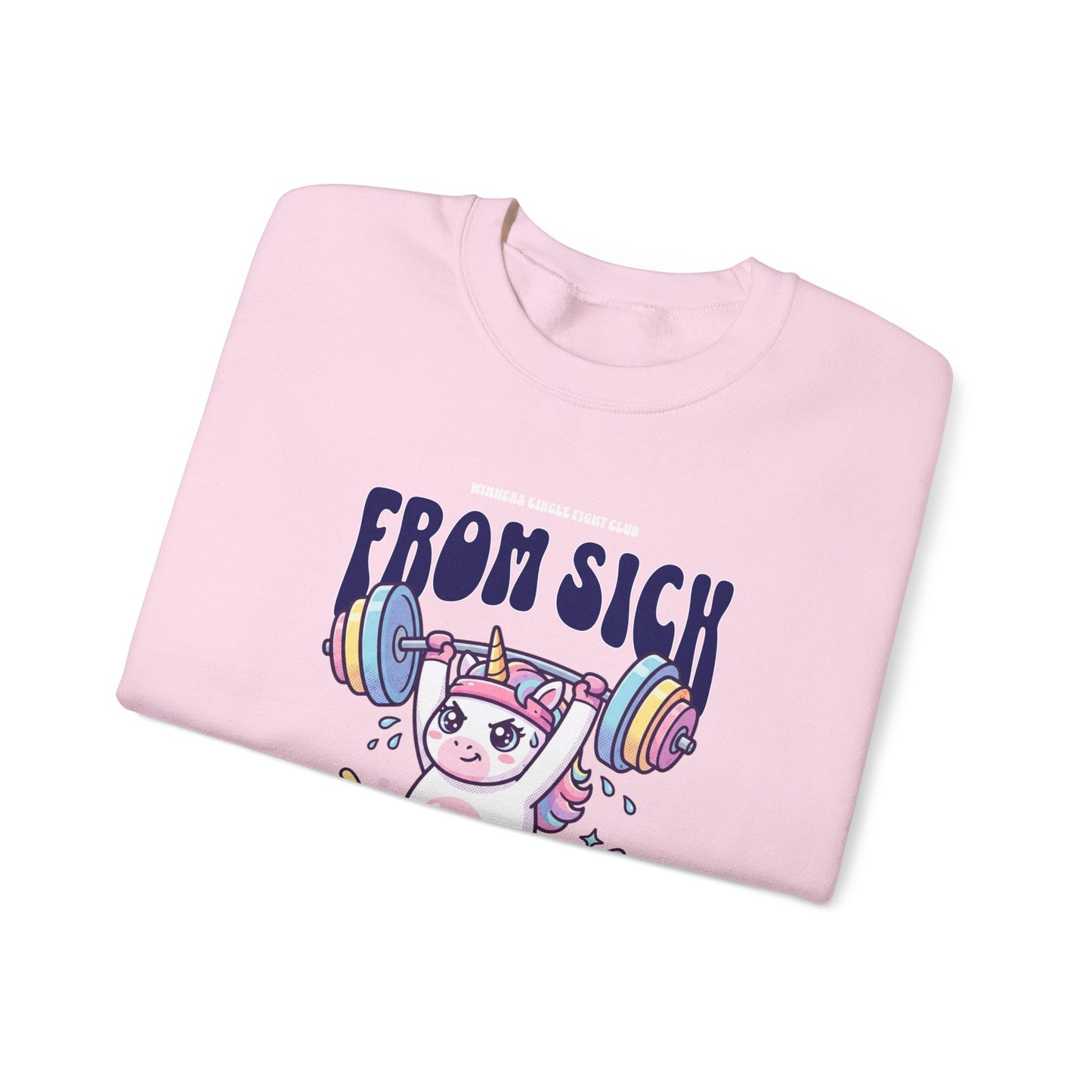 Sick 2 Thicc - Crewneck Sweatshirt (Women's)