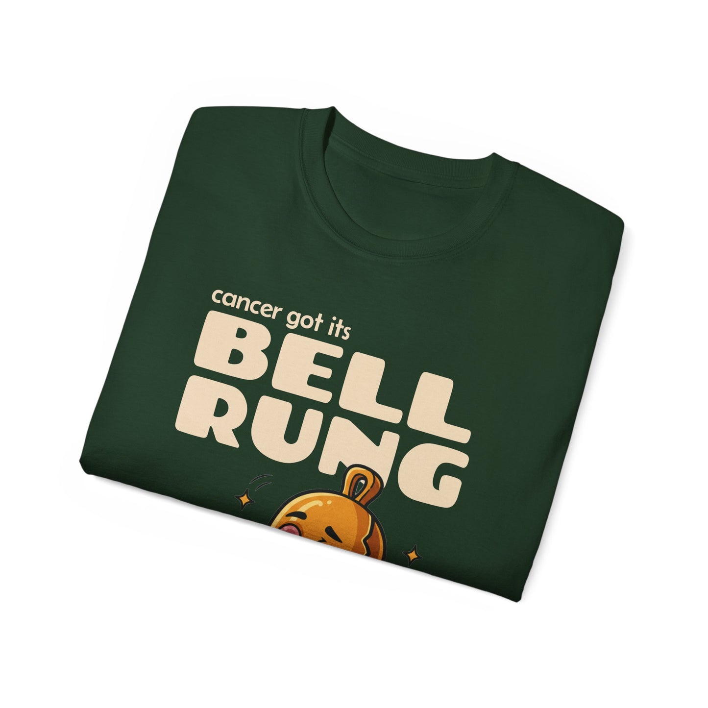 Cancer Got It's Bell Rung Unisex Cotton Shirt