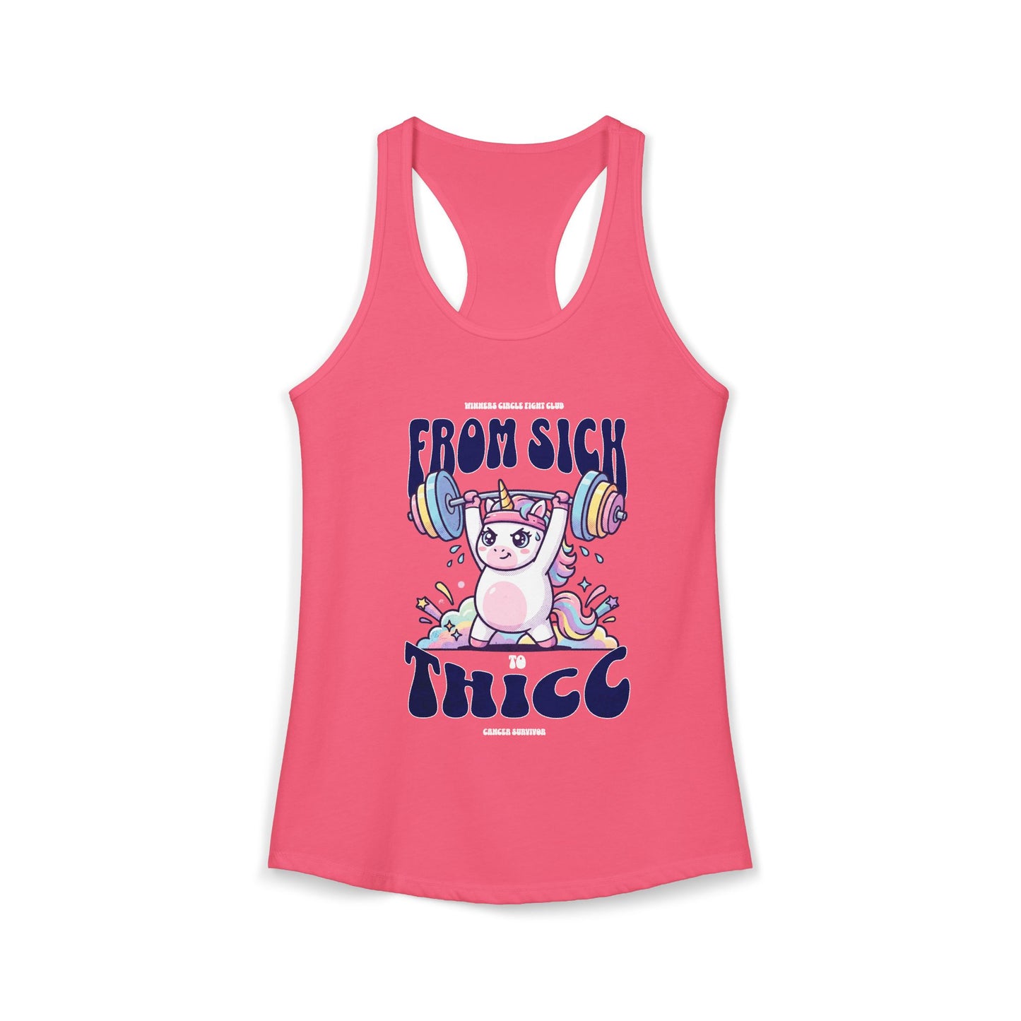 Sick 2 Thicc - Racerback Tank (Women's)