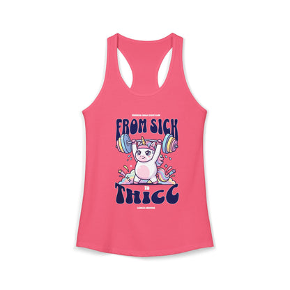 Sick 2 Thicc - Racerback Tank (Women's)