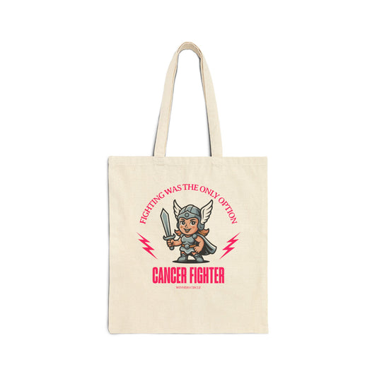 Cancer Fighter - Valkyrie Tote Bag