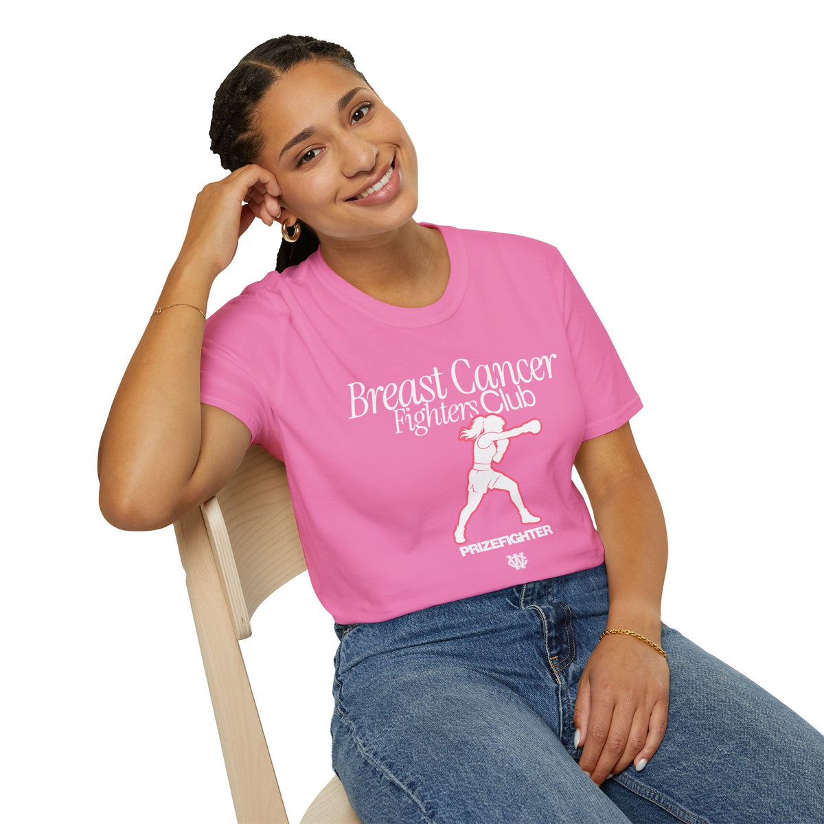 Breast Cancer Fighter - Softstyle T-Shirt