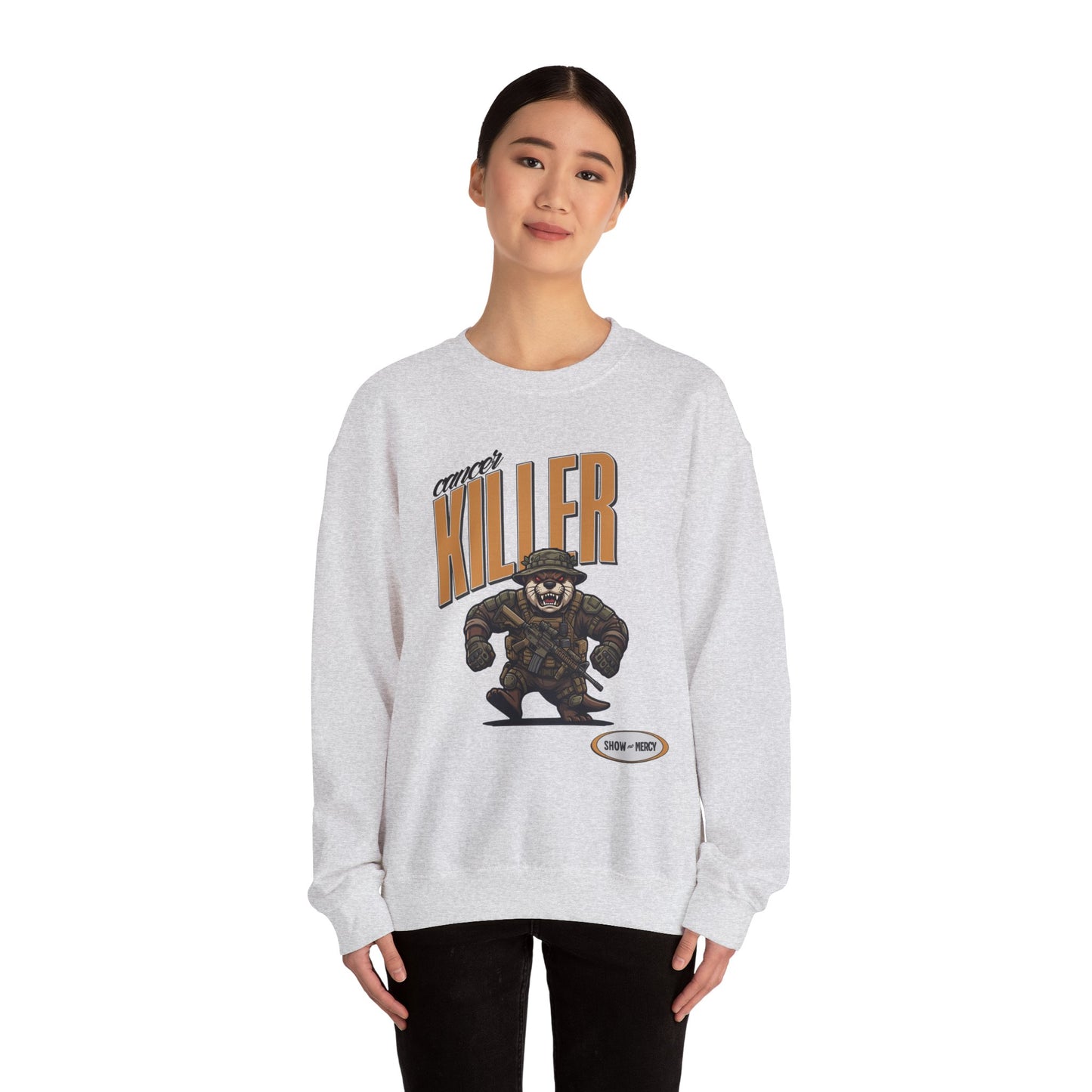 Cancer Killer Otter - Crewneck Sweatshirt