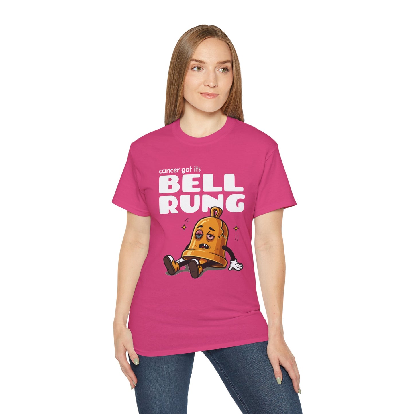 Cancer Got It's Bell Rung Unisex Cotton Shirt