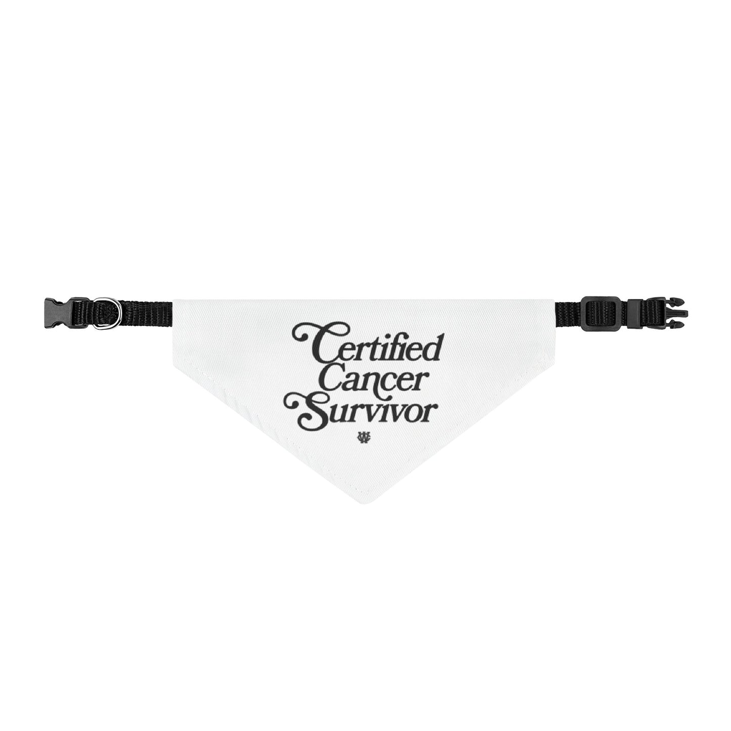 Certified Survivor - Clip-on Pet Bandana
