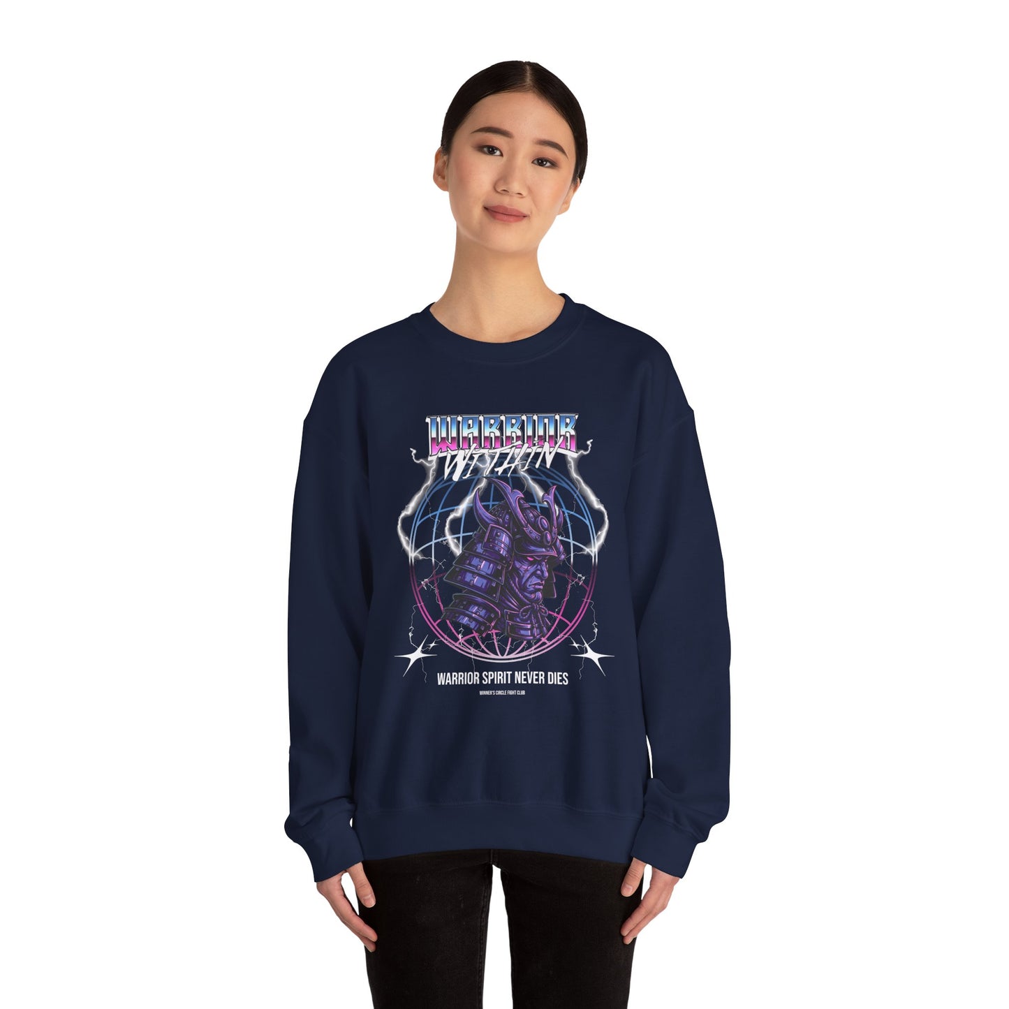 Warrior Within Samurai Crewneck Sweatshirt (Male)