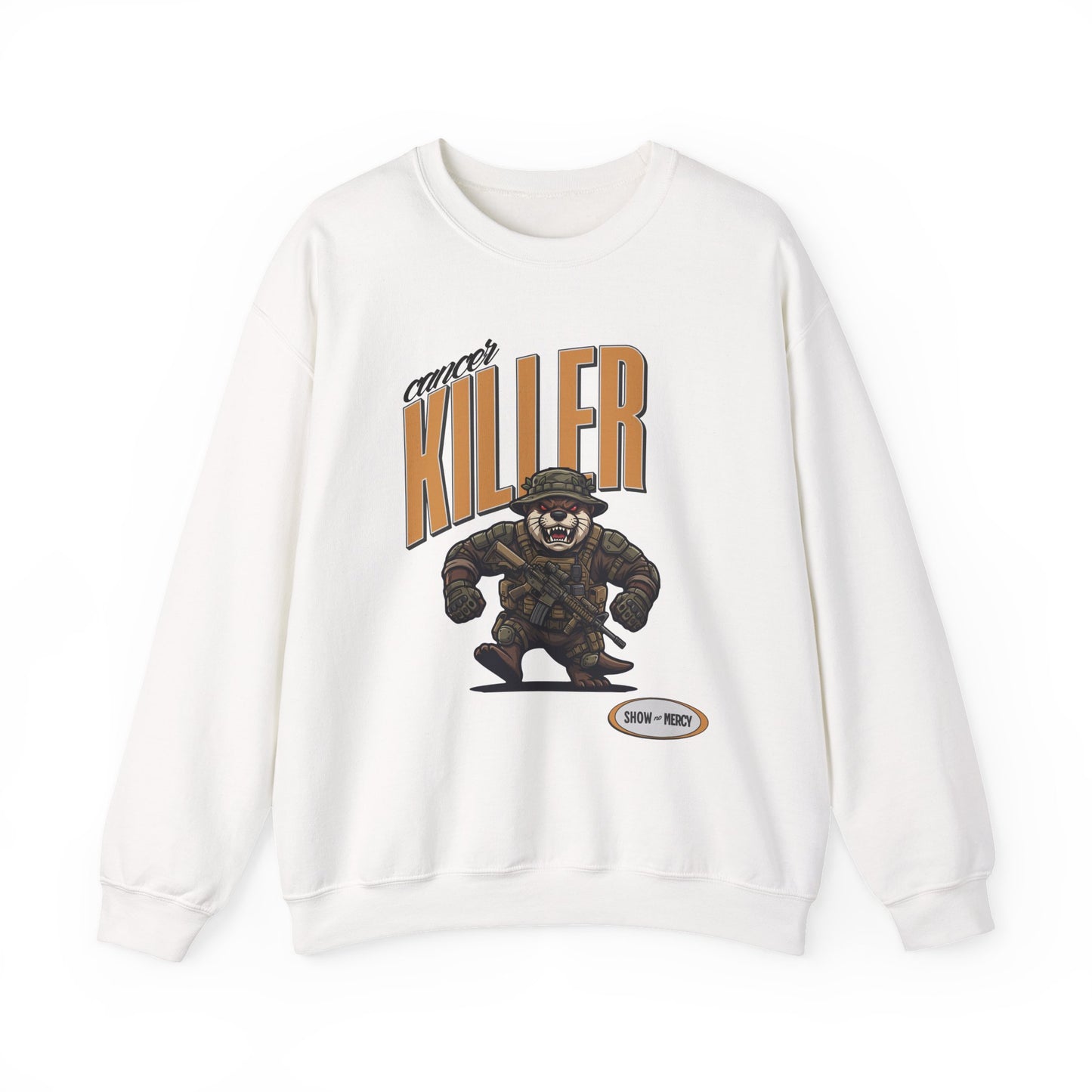 Cancer Killer Otter - Crewneck Sweatshirt