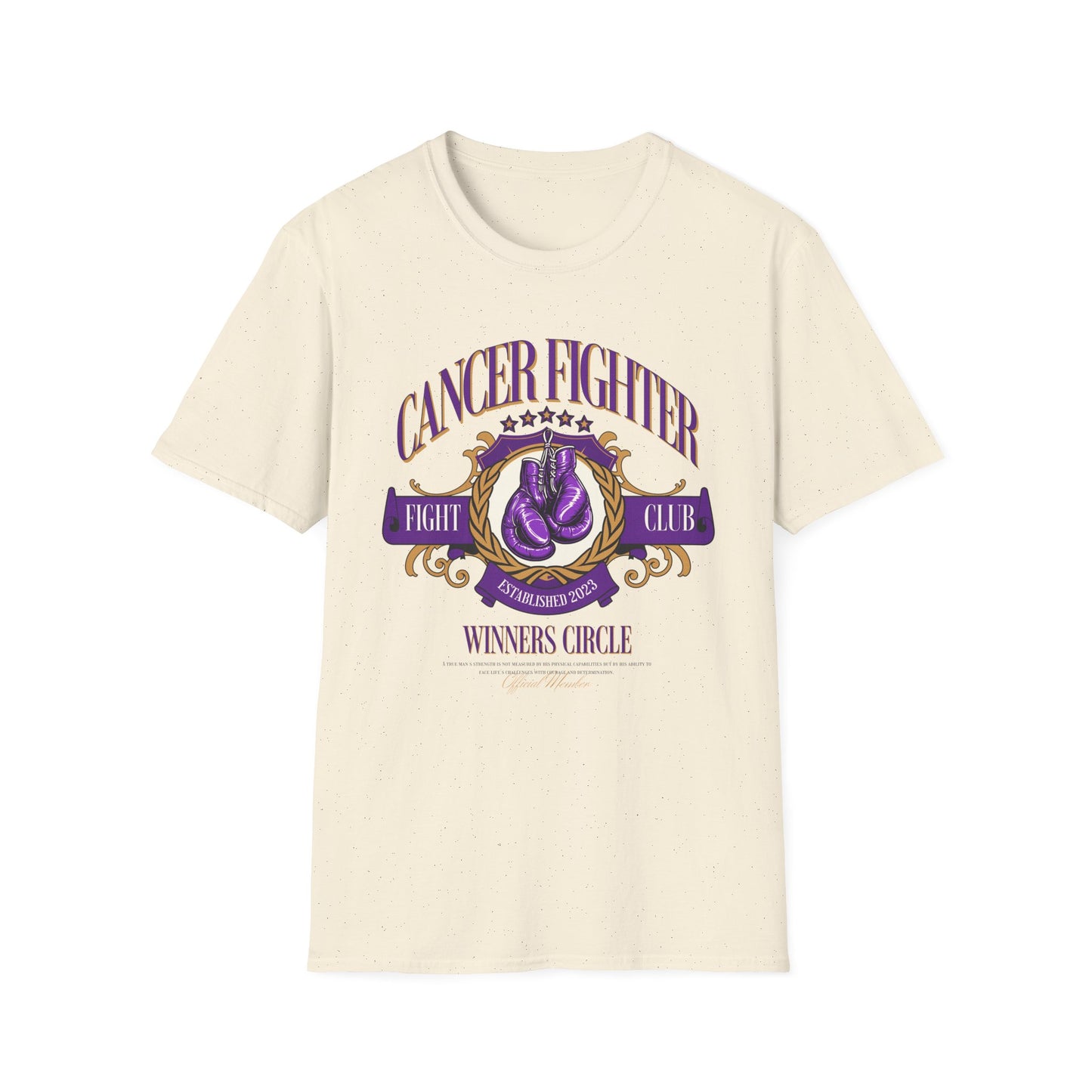Fight Club Crest (Testicular Purple) - T Shirt