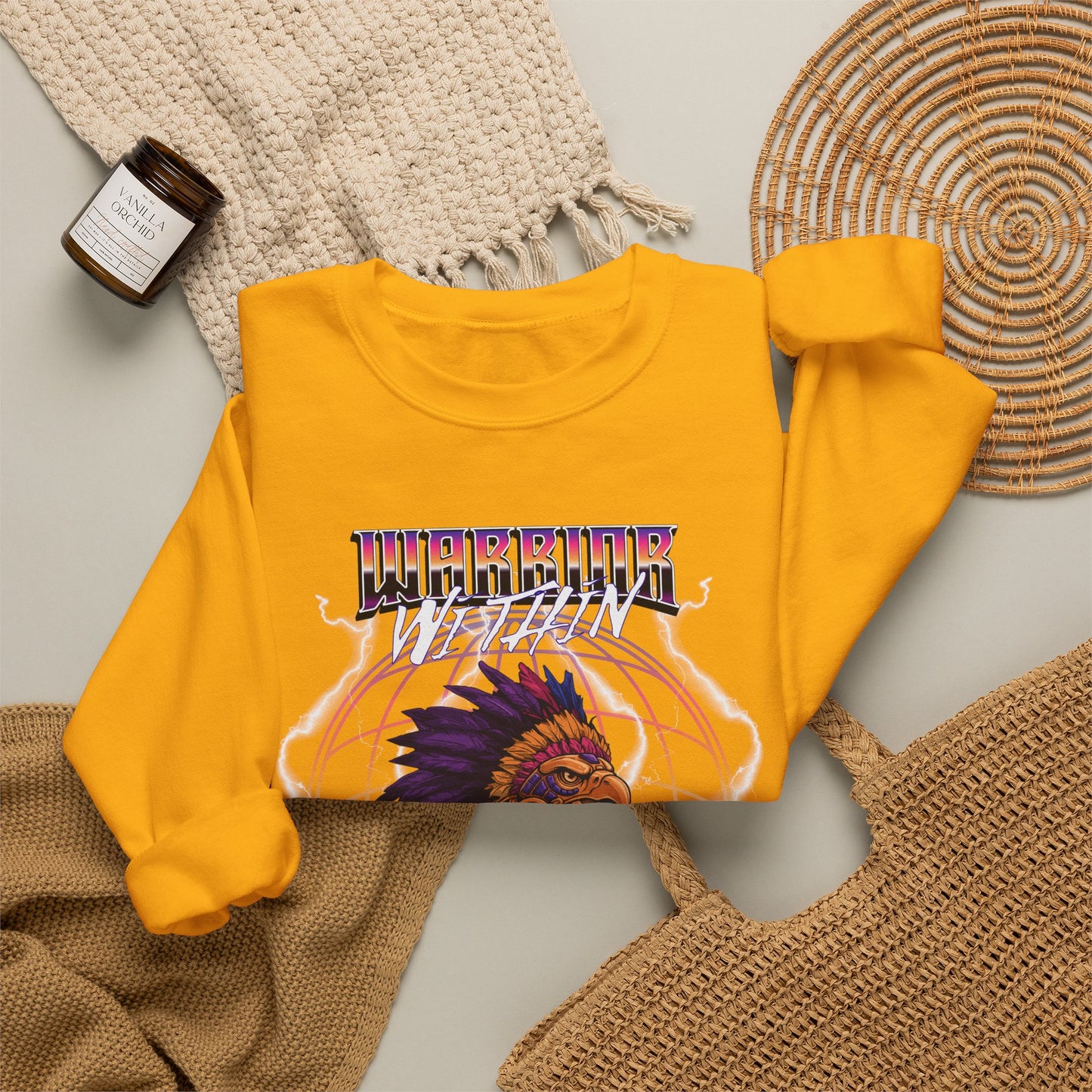 Warrior Within (Aztec Alt) - Crewneck Sweatshirt