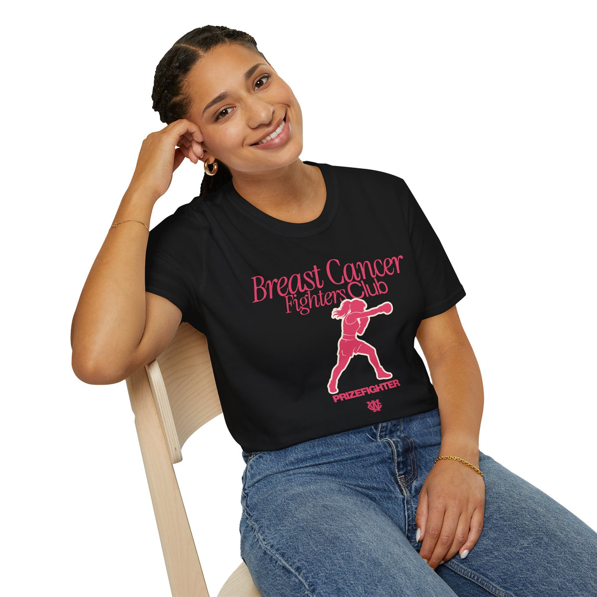 Breast Cancer Fighter - Softstyle T-Shirt