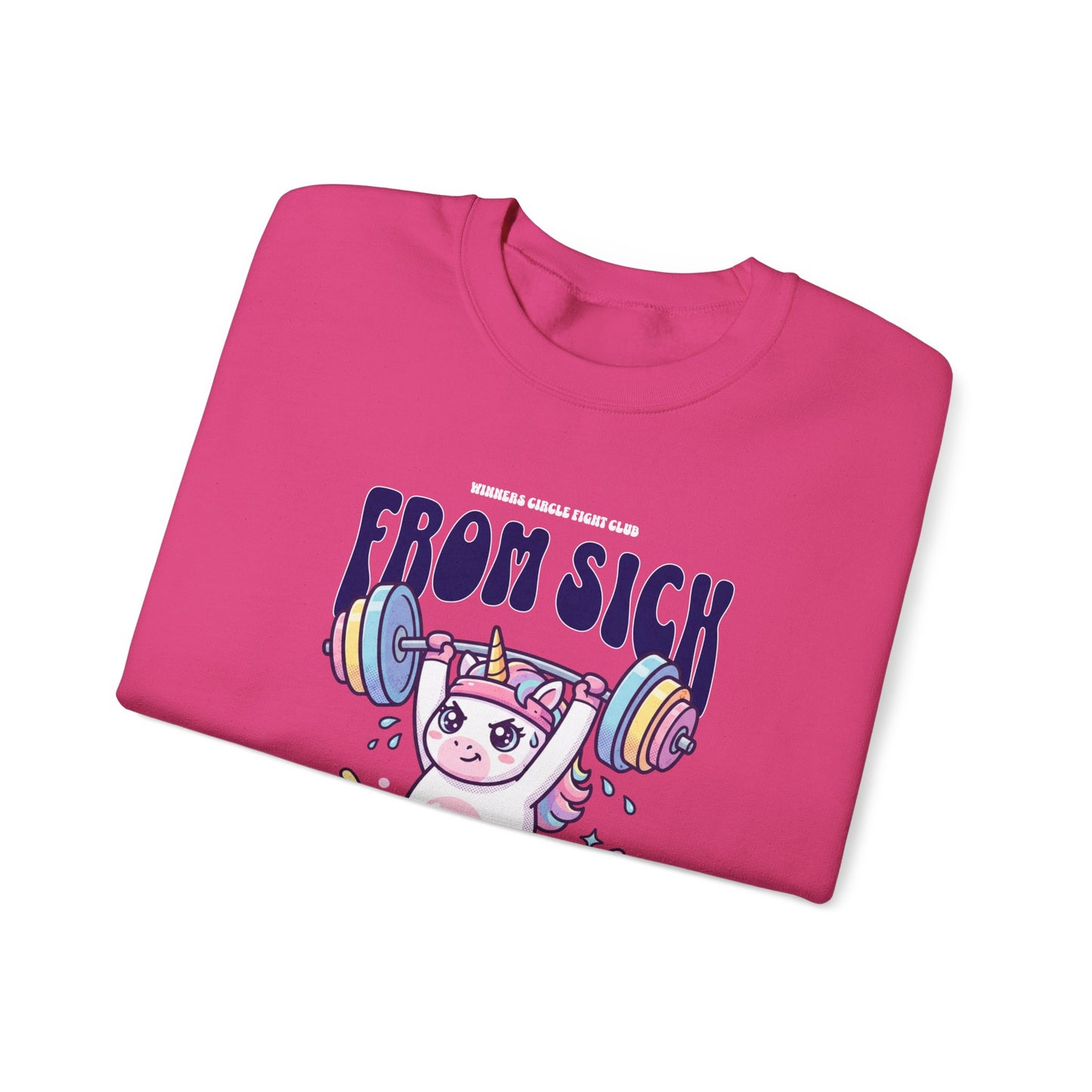 Sick 2 Thicc - Crewneck Sweatshirt (Women's)