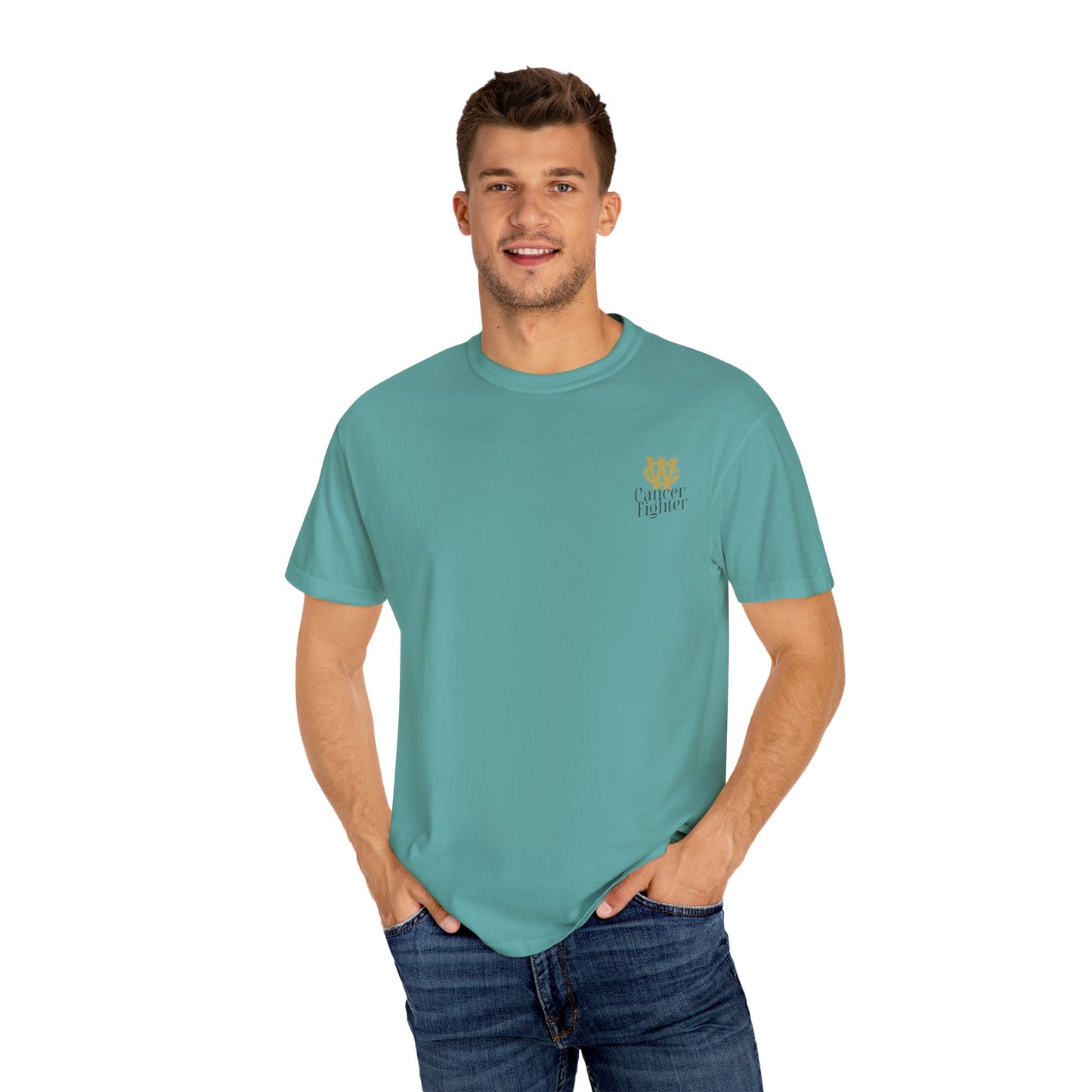 Defend Us In Battle Unisex Garment-Dyed T-shirt