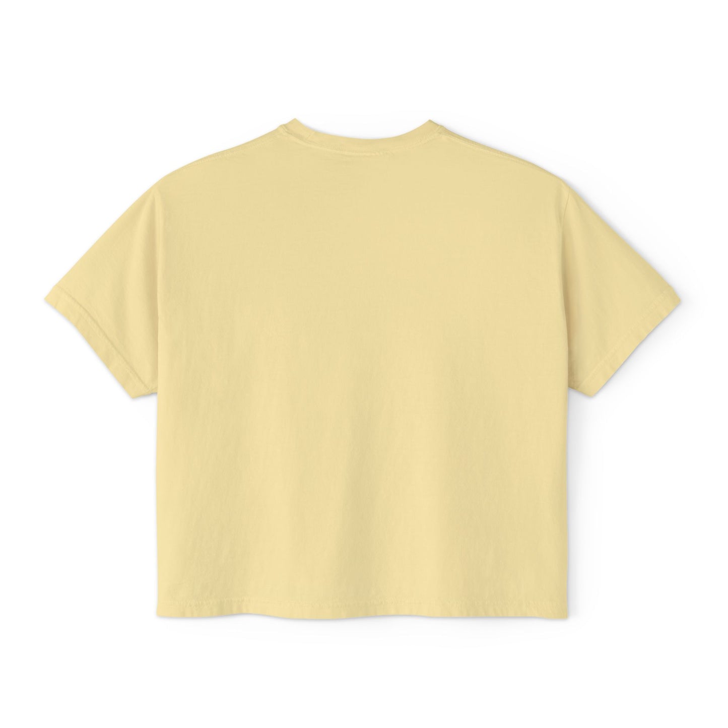 This Girl Beat Cancer (Blue) - Women's Boxy Tee