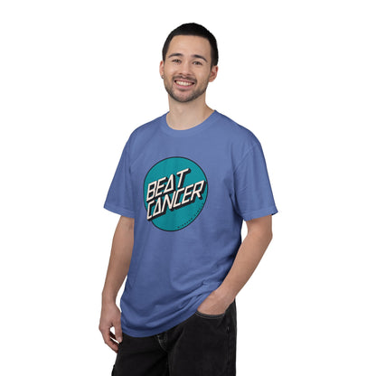 Beat Cancer Teal Logo - T-Shirt