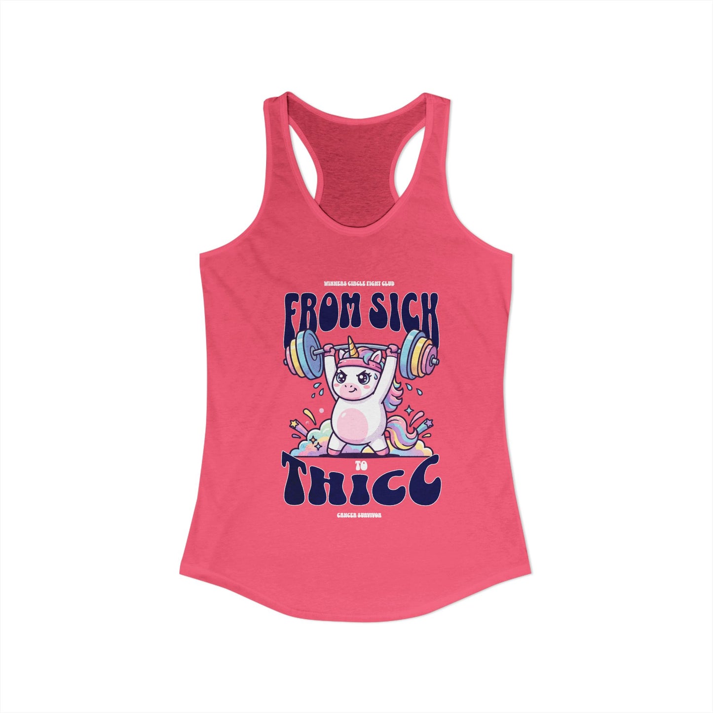 Sick 2 Thicc - Racerback Tank (Women's)