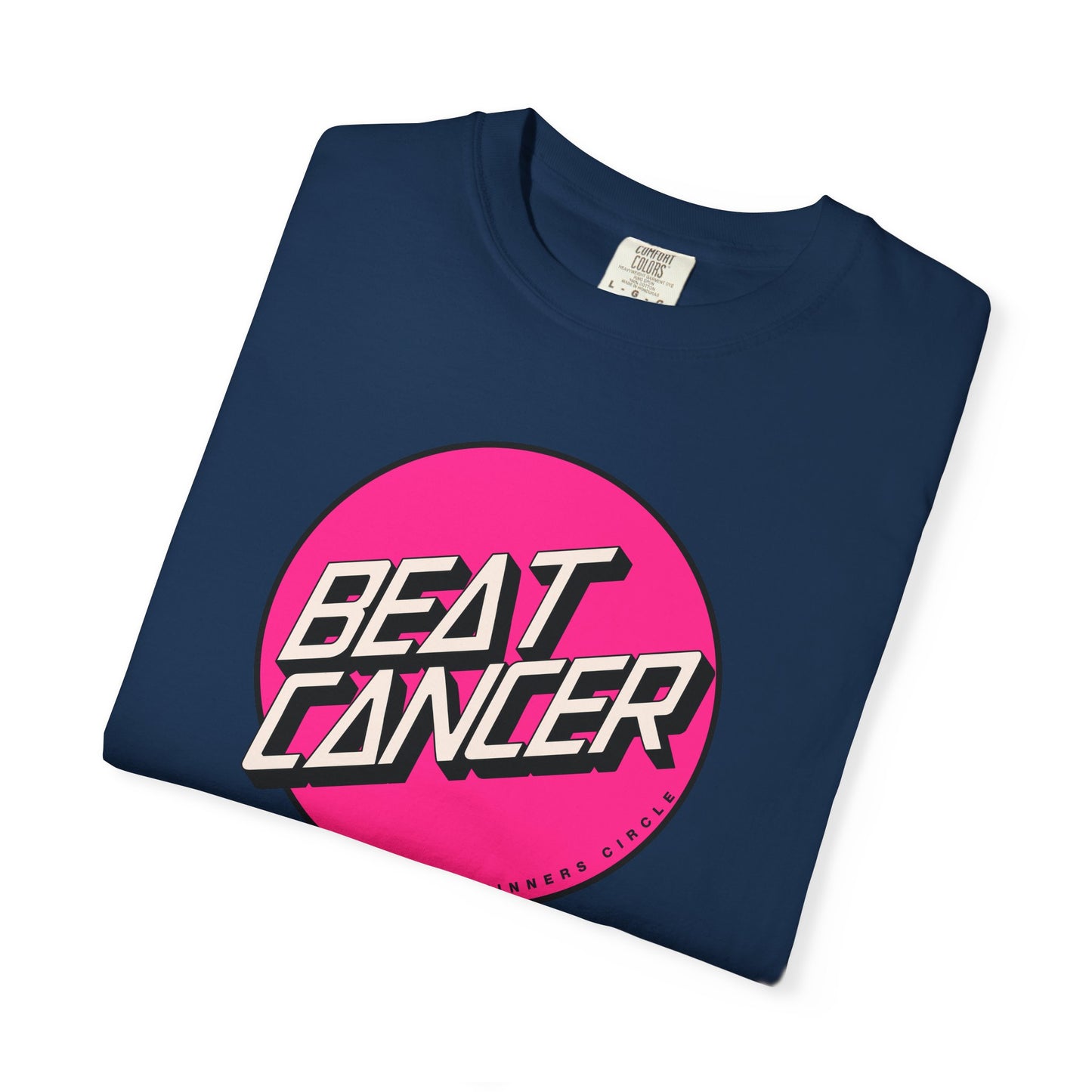 Beat Cancer Pink Logo - T-Shirt