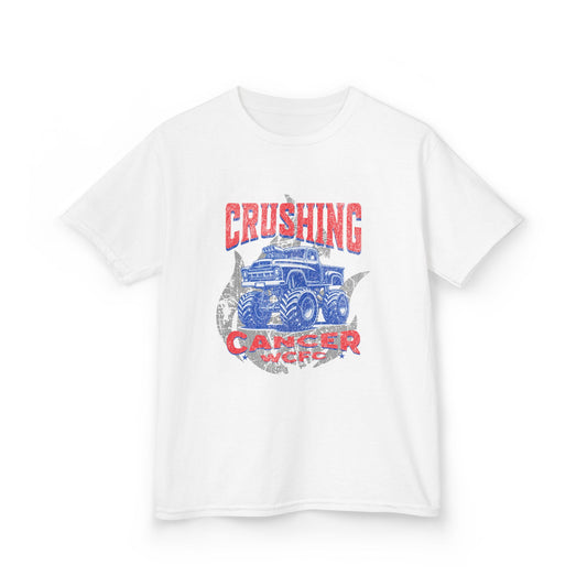 Crushing Cancer Monster Truck - Kids Heavy Tee