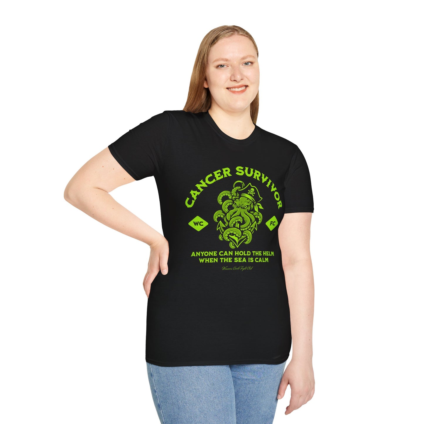 Calm Seas (Volt Green) - Unisex Soft Tee