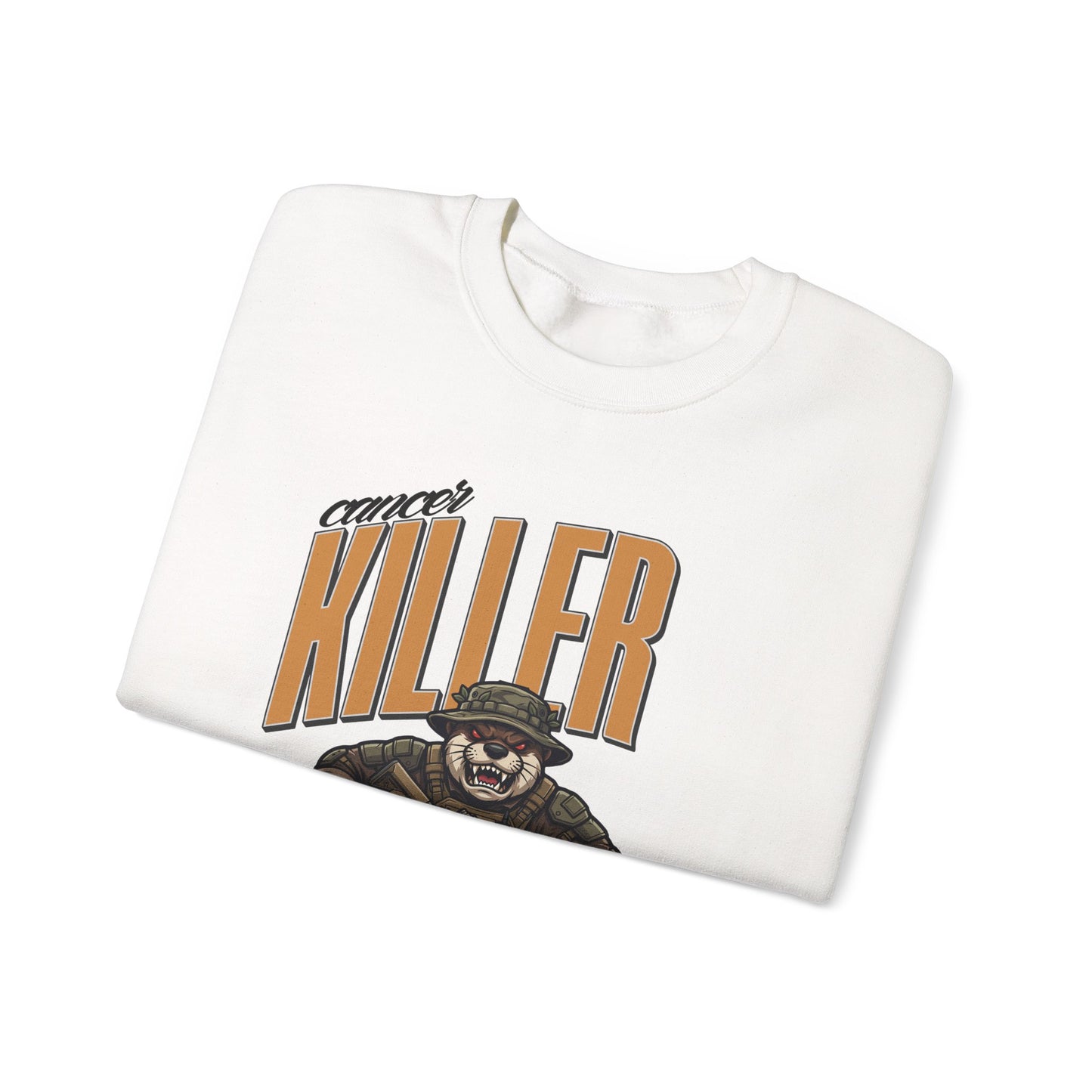 Cancer Killer Otter - Crewneck Sweatshirt