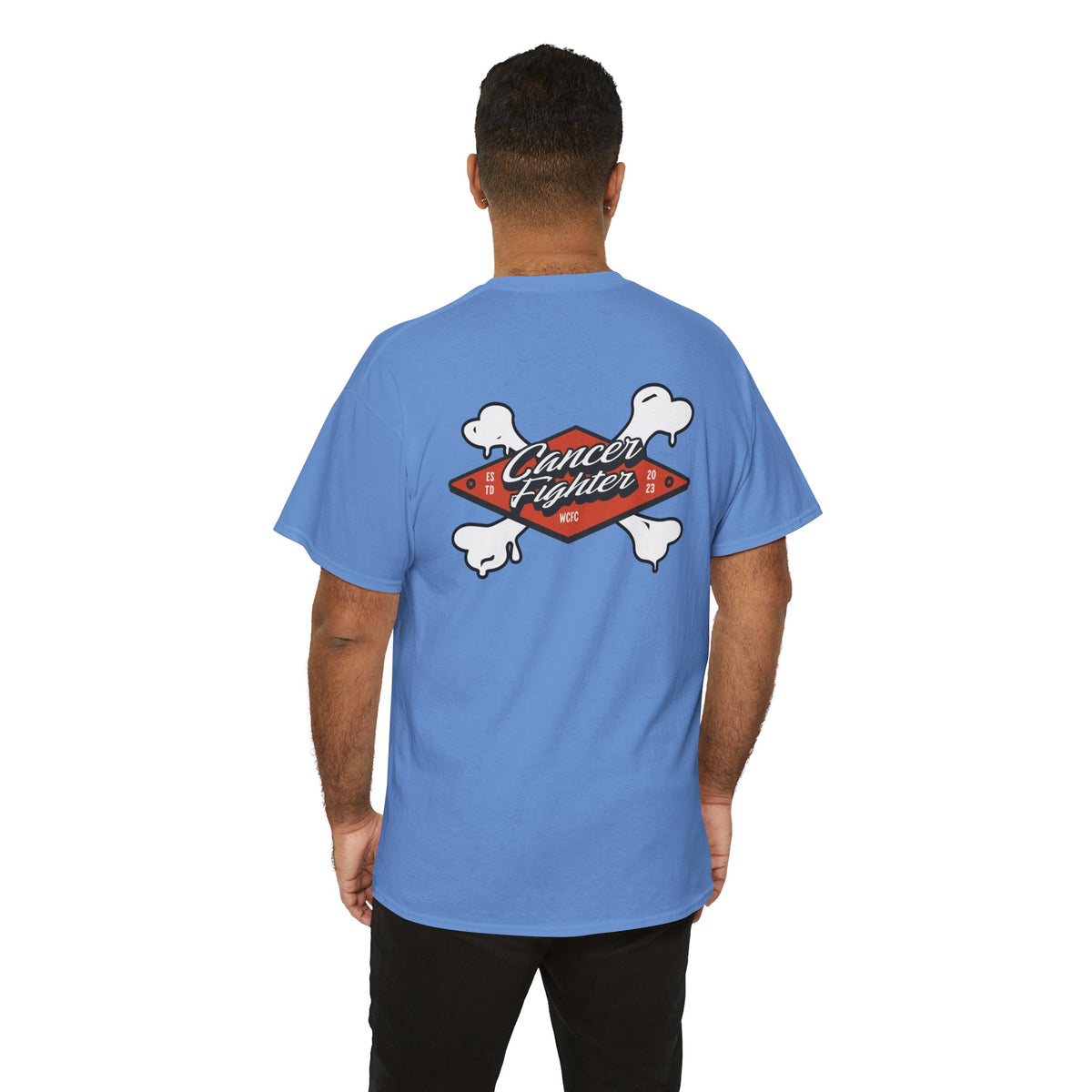 Cancer Fighter Shop Tee (Prostate Blue) - Unisex T-Shirt