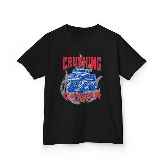 Crushing Cancer Monster Truck - Kids Heavy Tee