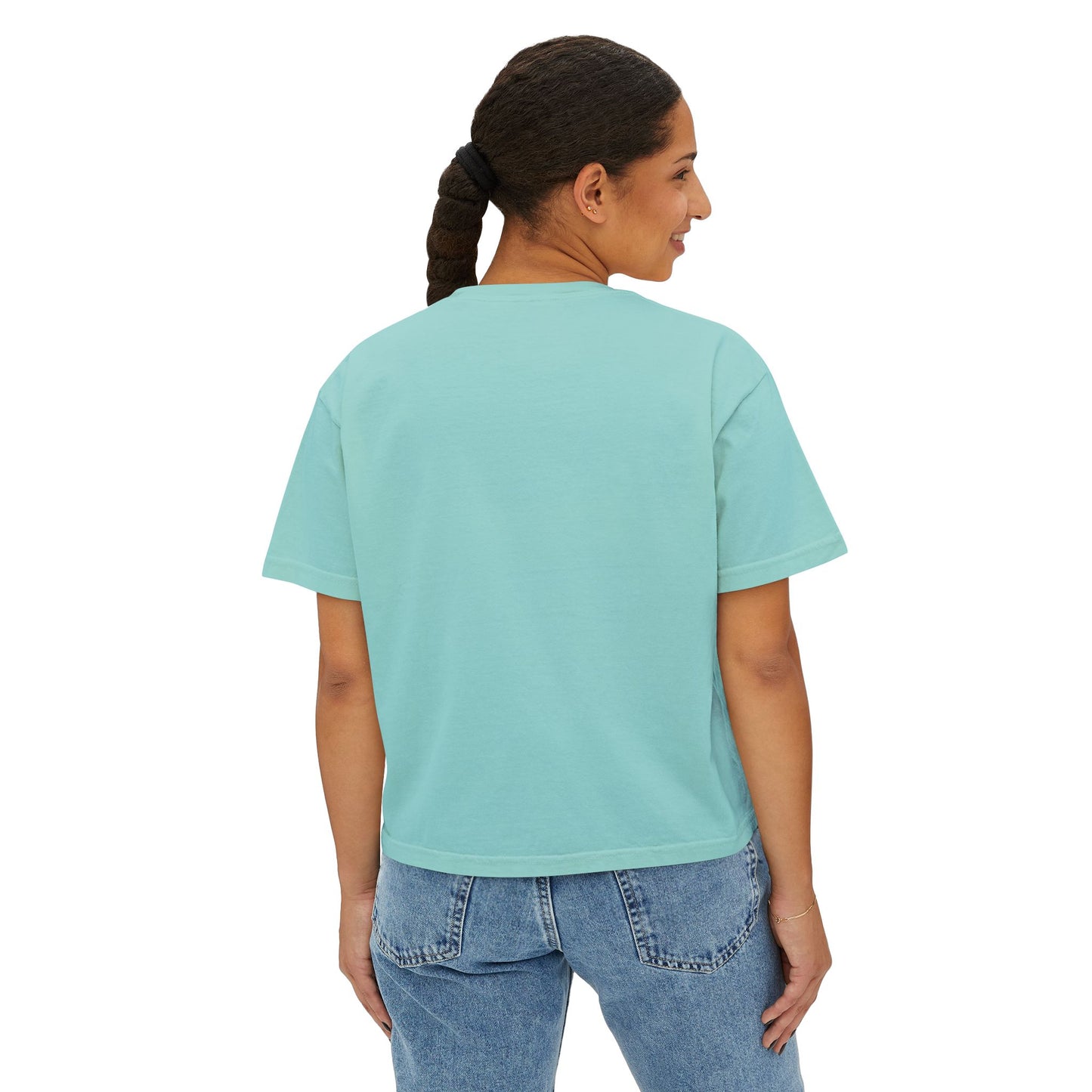 Great Day Women's Boxy Tee: Kick Cancer's Ass