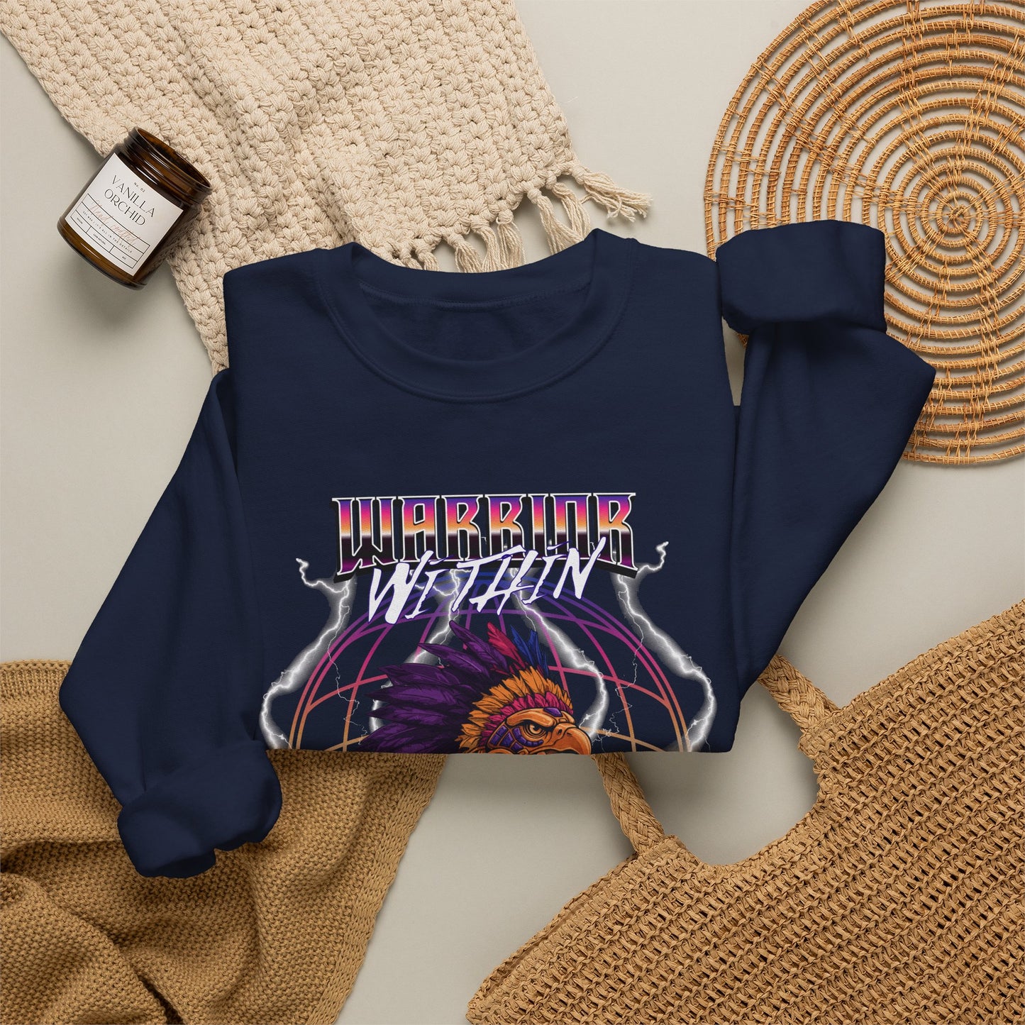 Warrior Within (Aztec Alt) - Crewneck Sweatshirt