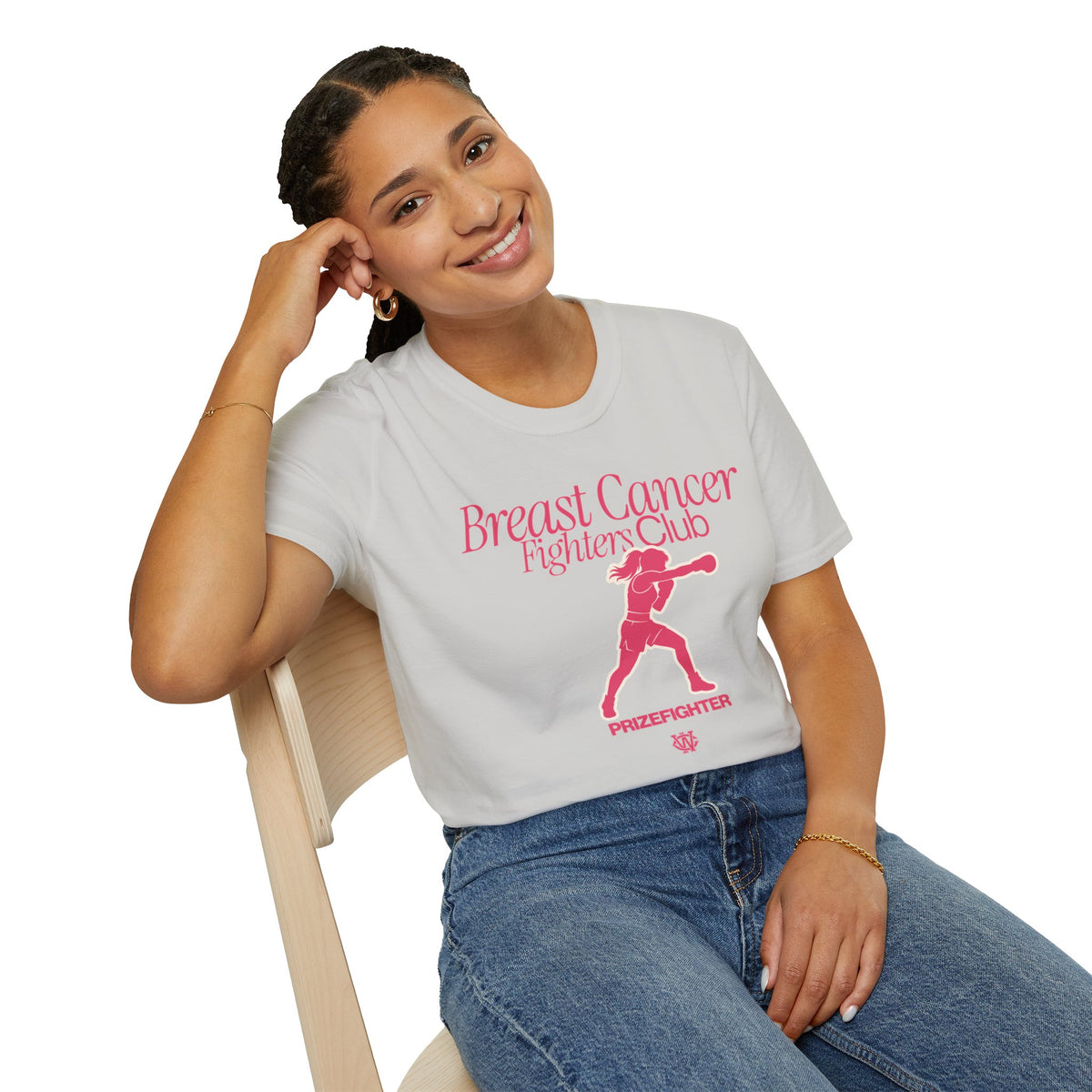 Breast Cancer Fighter - Softstyle T-Shirt