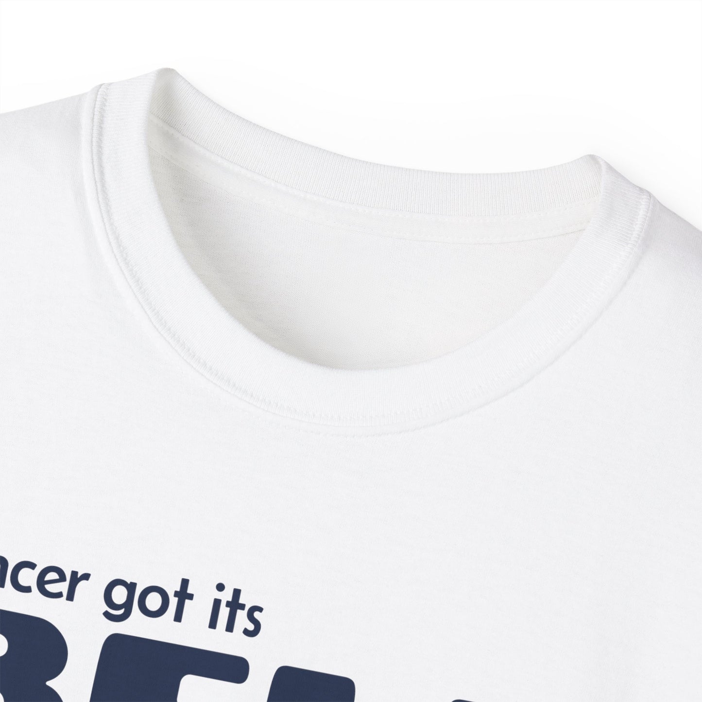 Cancer Got It's Bell Rung Unisex Cotton Shirt