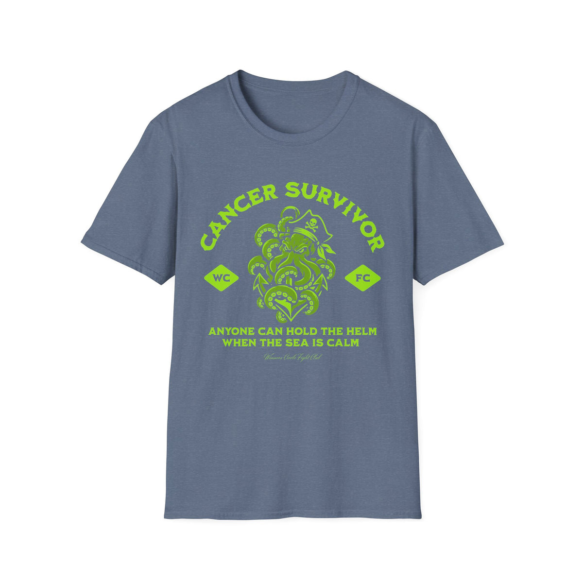 Calm Seas (Volt Green) - Unisex Soft Tee