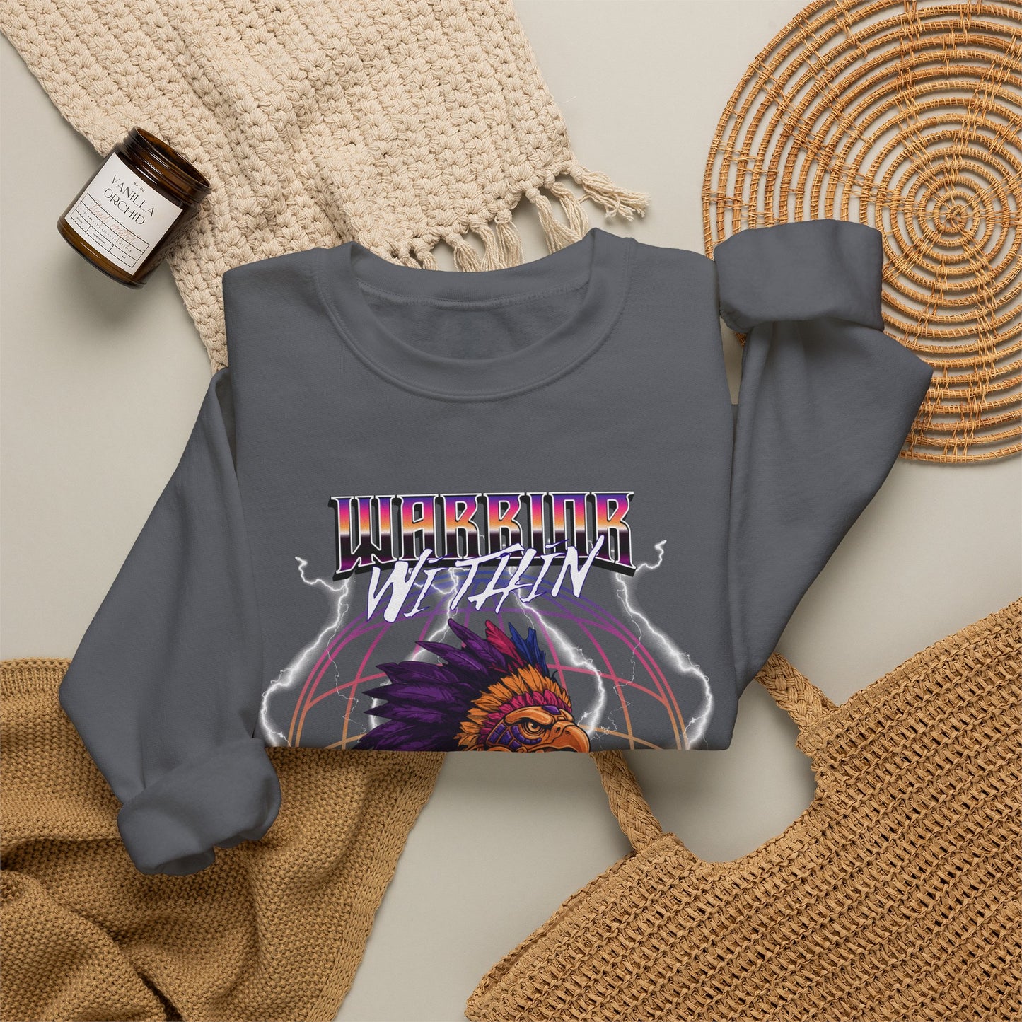 Warrior Within (Aztec Alt) - Crewneck Sweatshirt