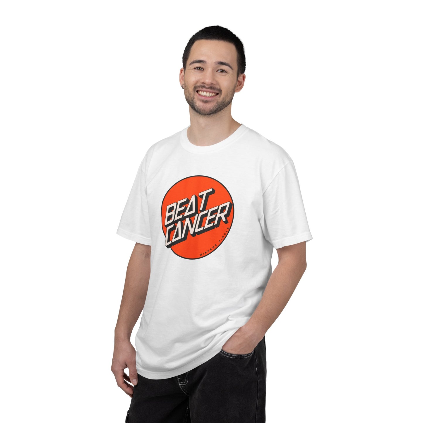 Beat Cancer Orange Logo - T-Shirt