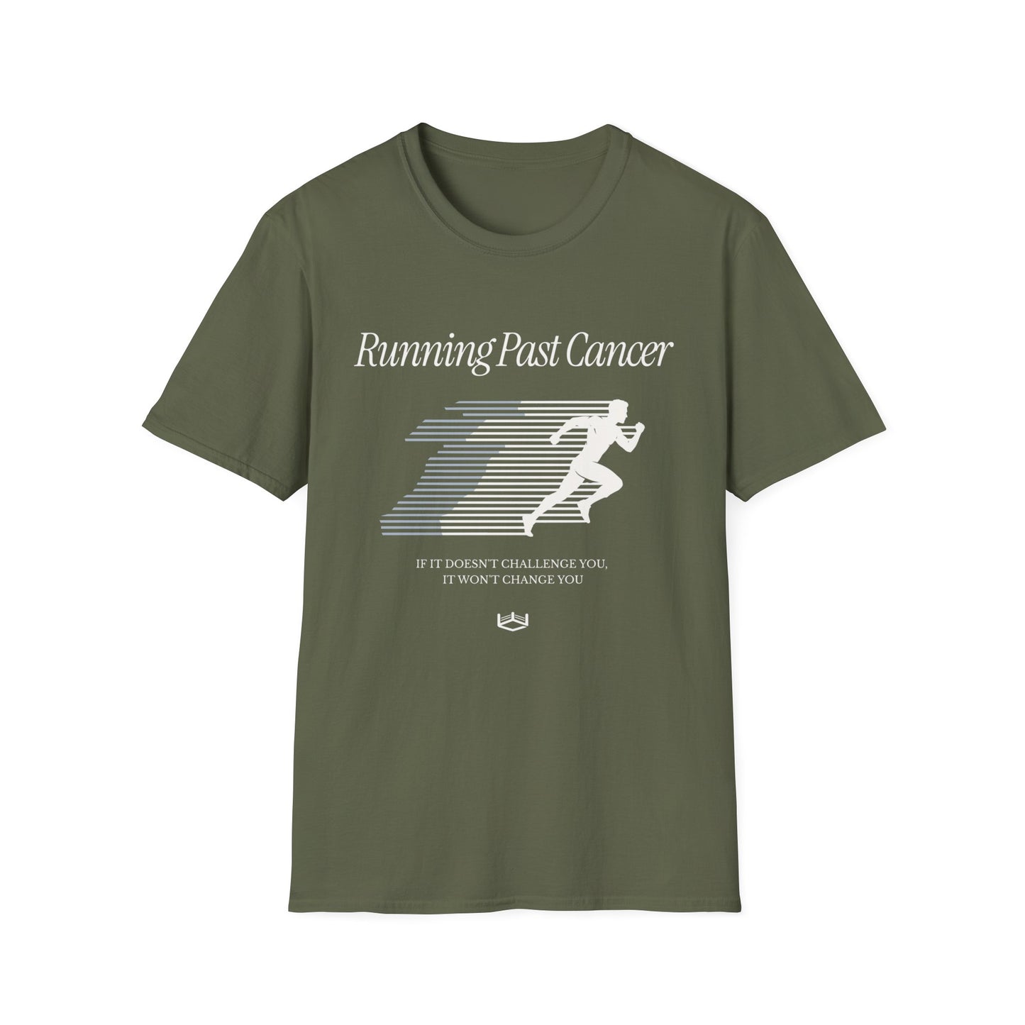 Running Past Cancer (Male) - T-Shirt