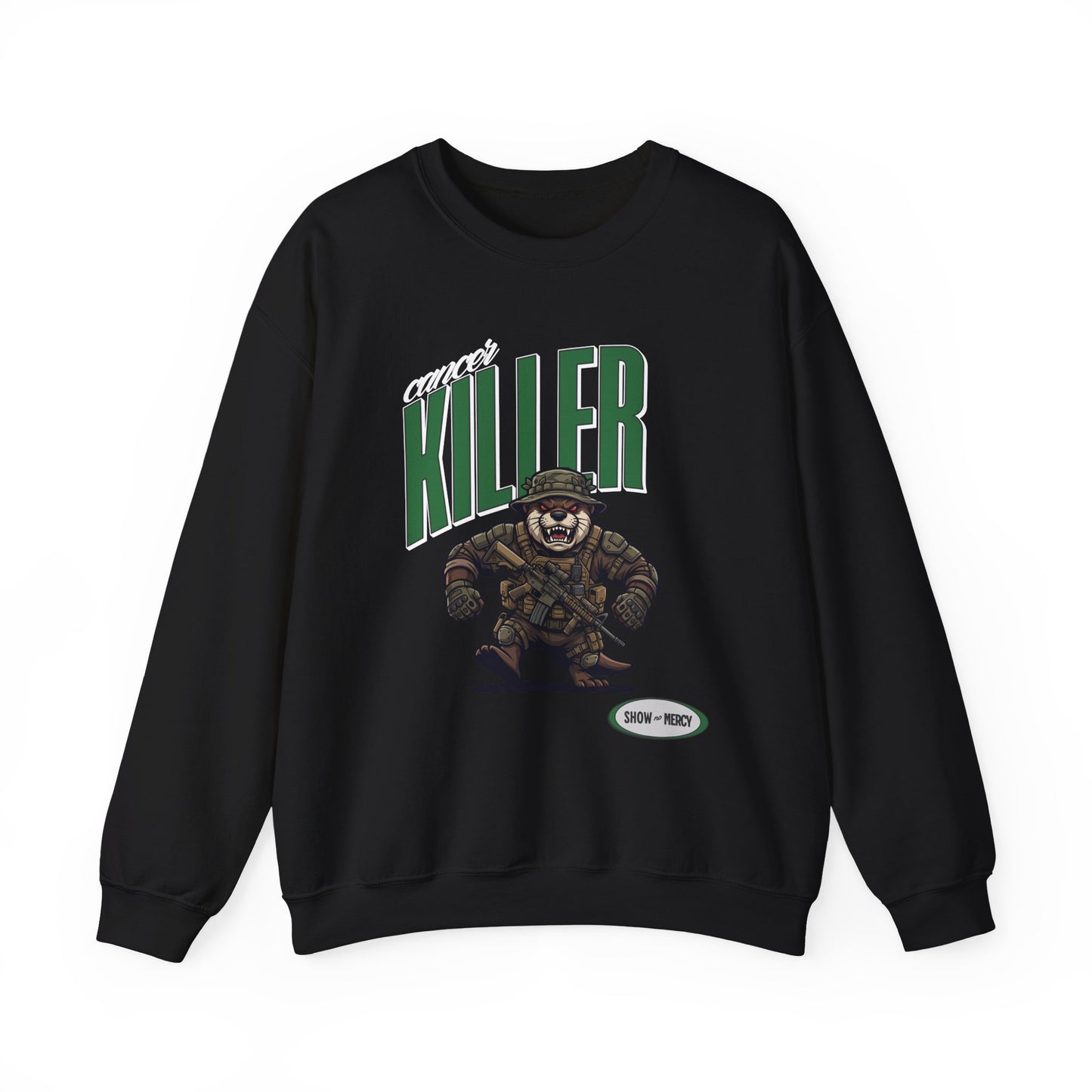 Cancer Killer Otter - Crewneck Sweatshirt