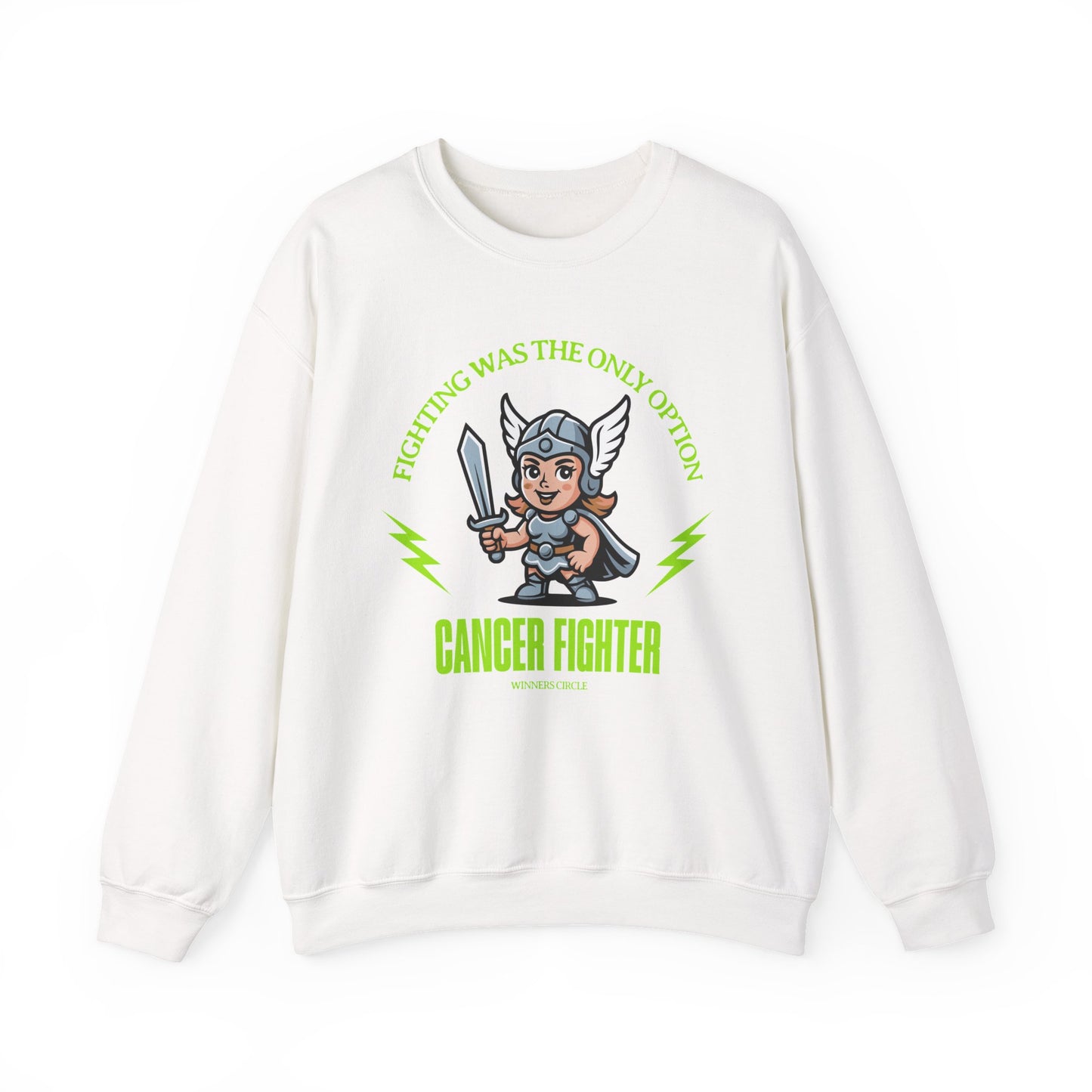 Cancer Fighter - Valkyrie NHL Green Sweatshirt