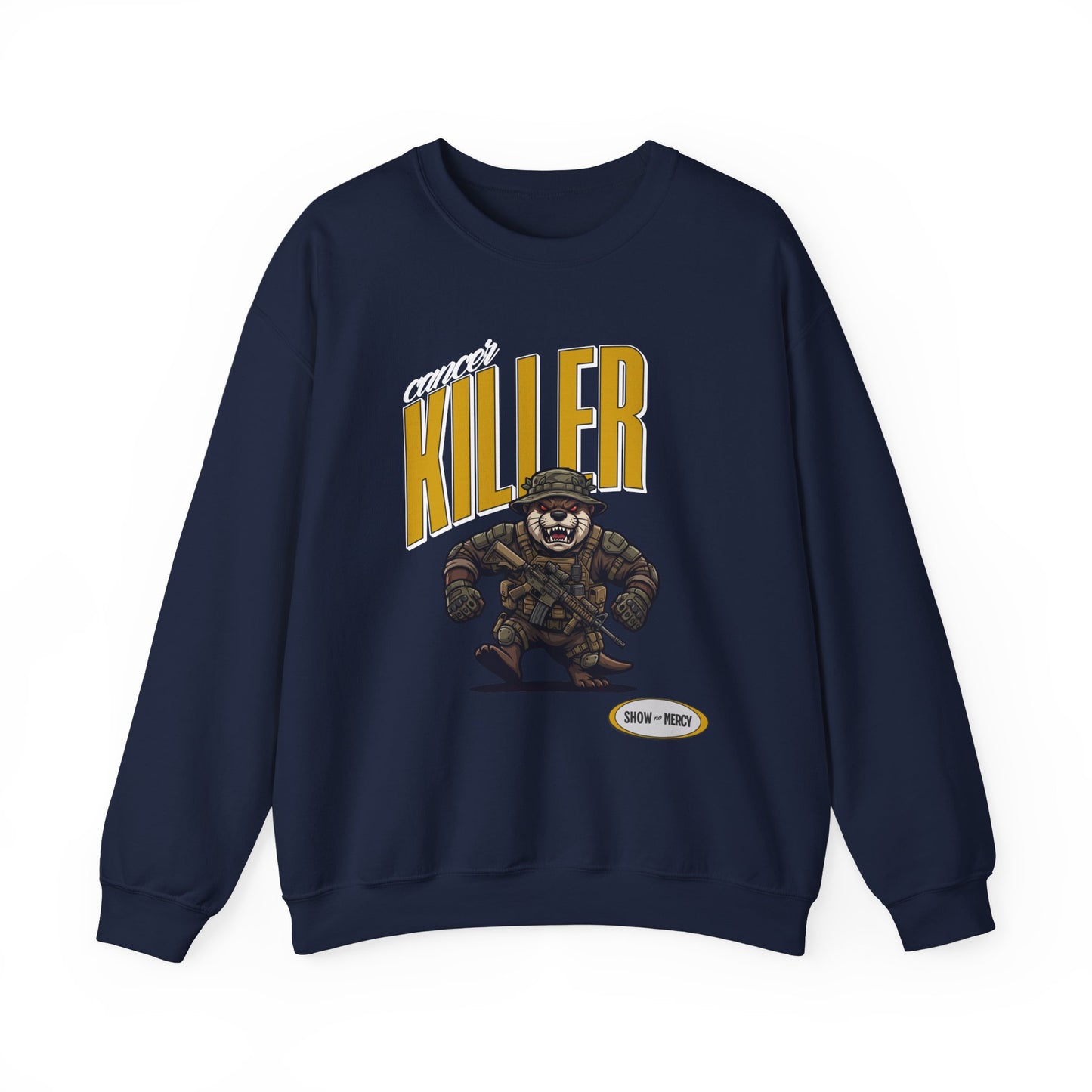 Cancer Killer Otter - Crewneck Sweatshirt