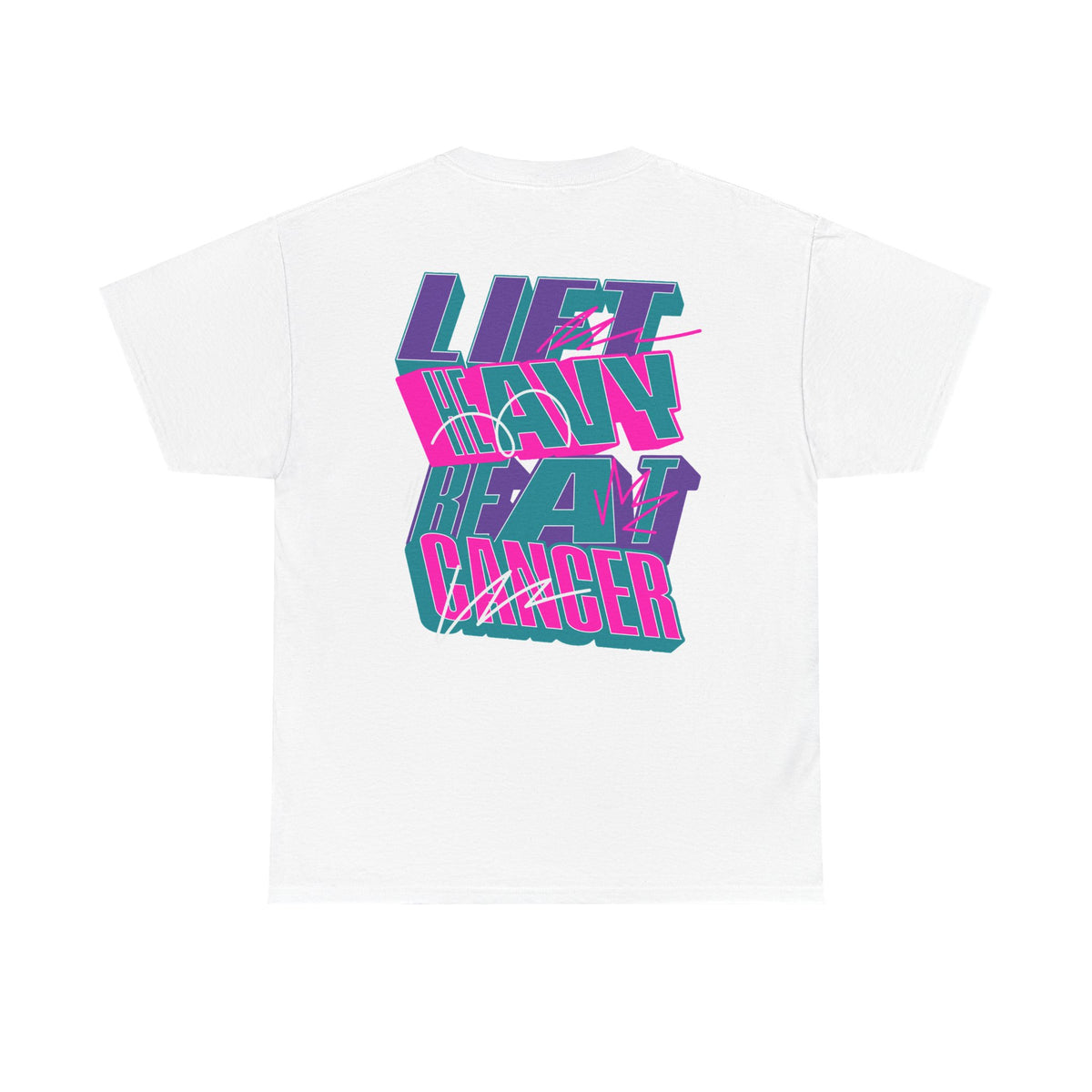 Lift Heavy Beat Cancer Thyroid (Men's) - Heavy Cotton Tee