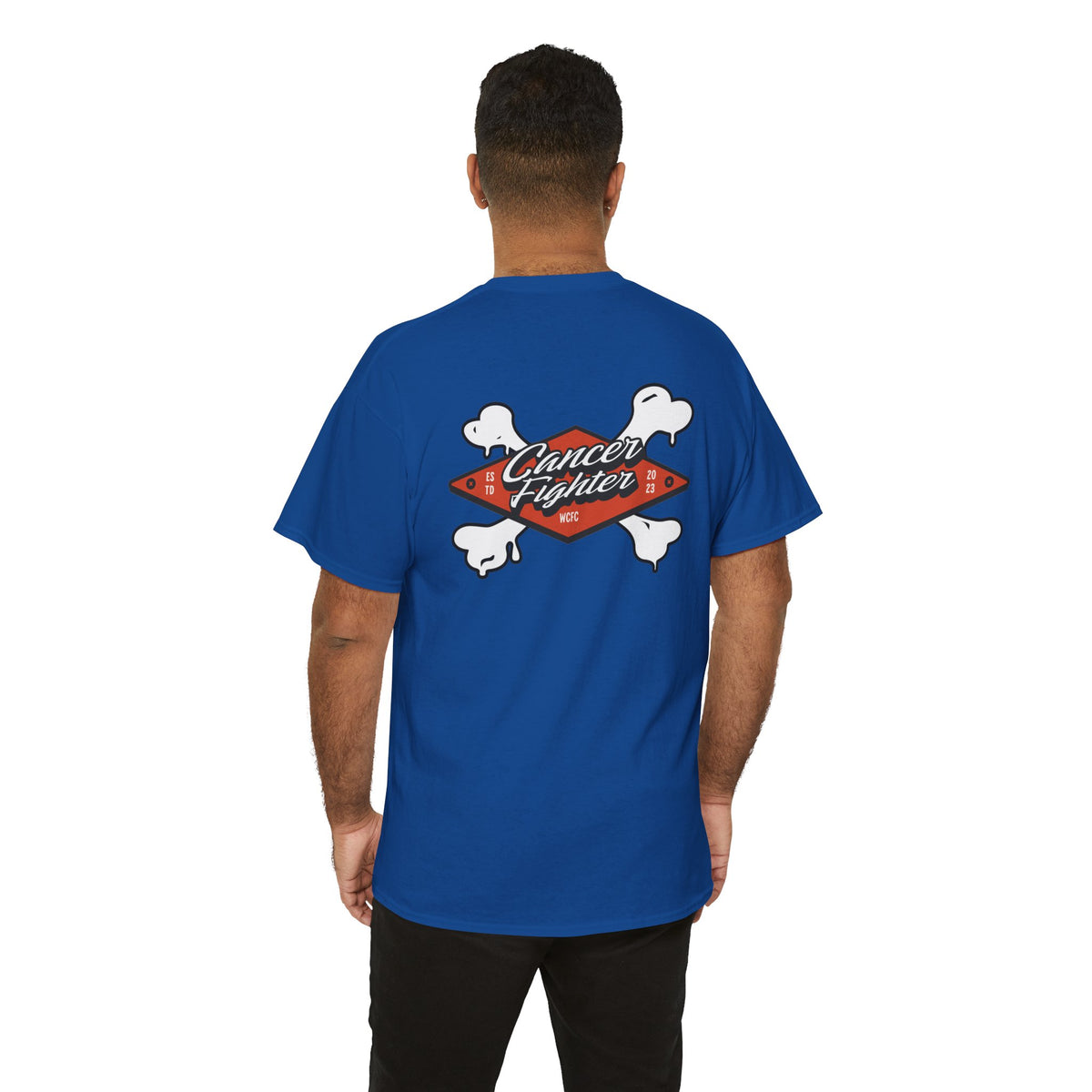 Cancer Fighter Shop Tee (Prostate Blue) - Unisex T-Shirt