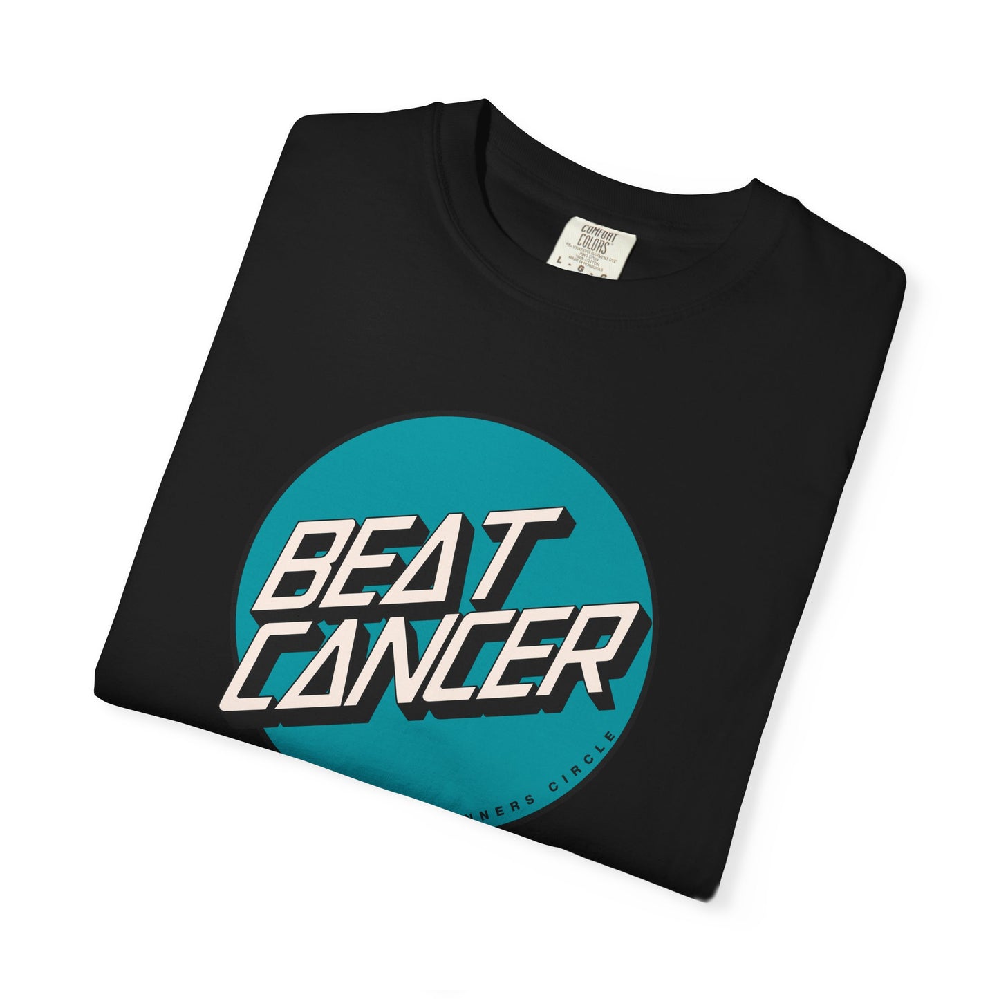 Beat Cancer Teal Logo - T-Shirt